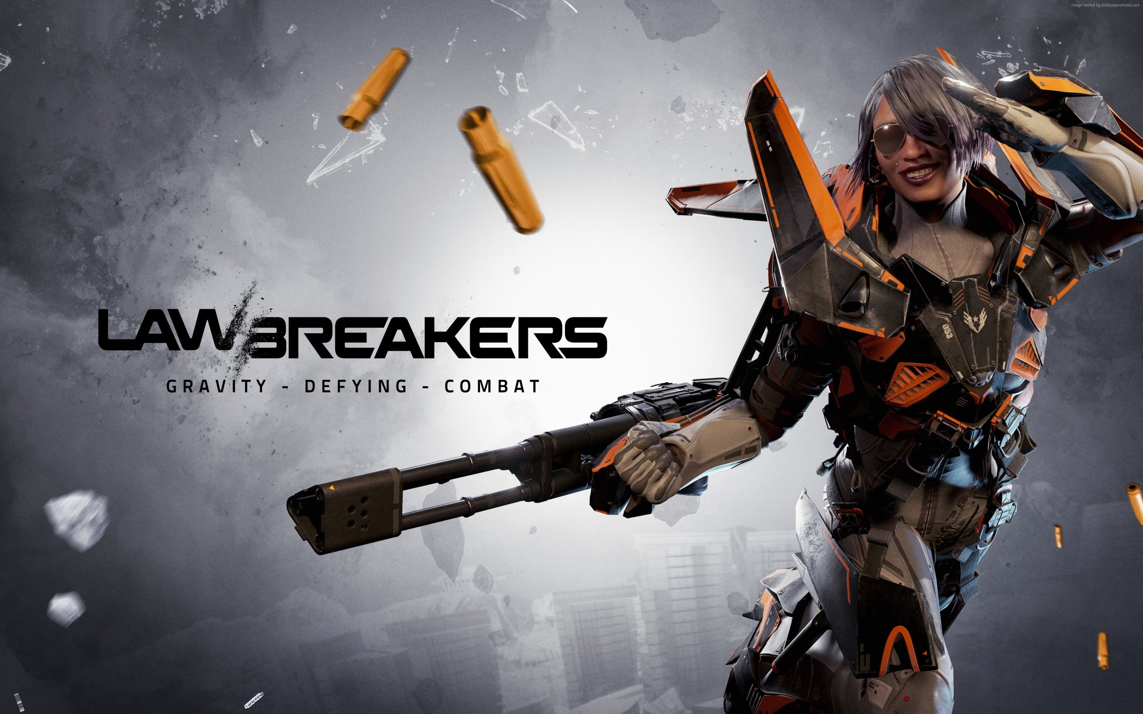 E3 2017, 4K, 4k, Lawbreakers, poster, HD Wallpaper