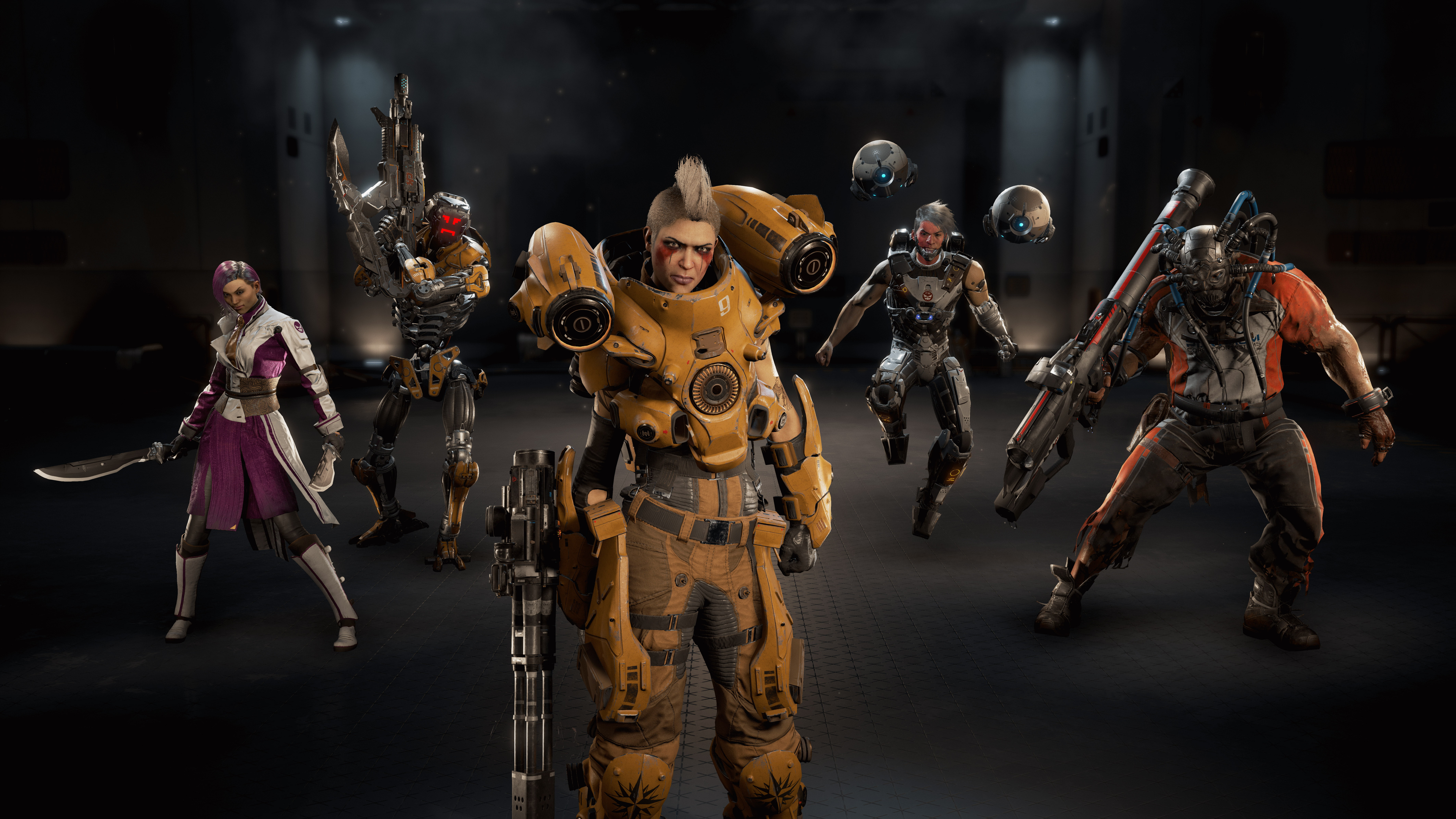 5K, lawbreakers, game, characters, HD Wallpaper