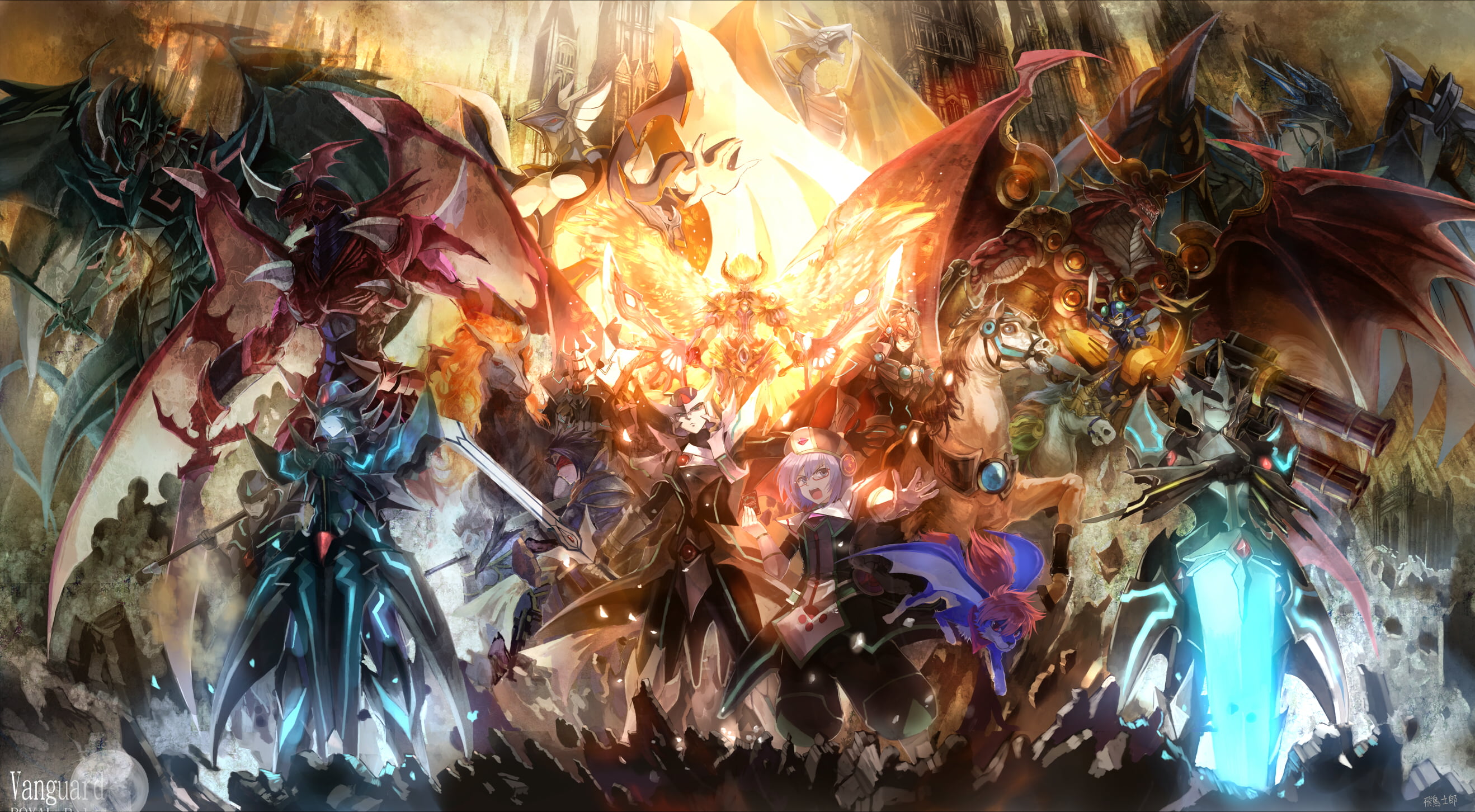 2K, Cardfight!! Vanguard, Anime, HD Wallpaper