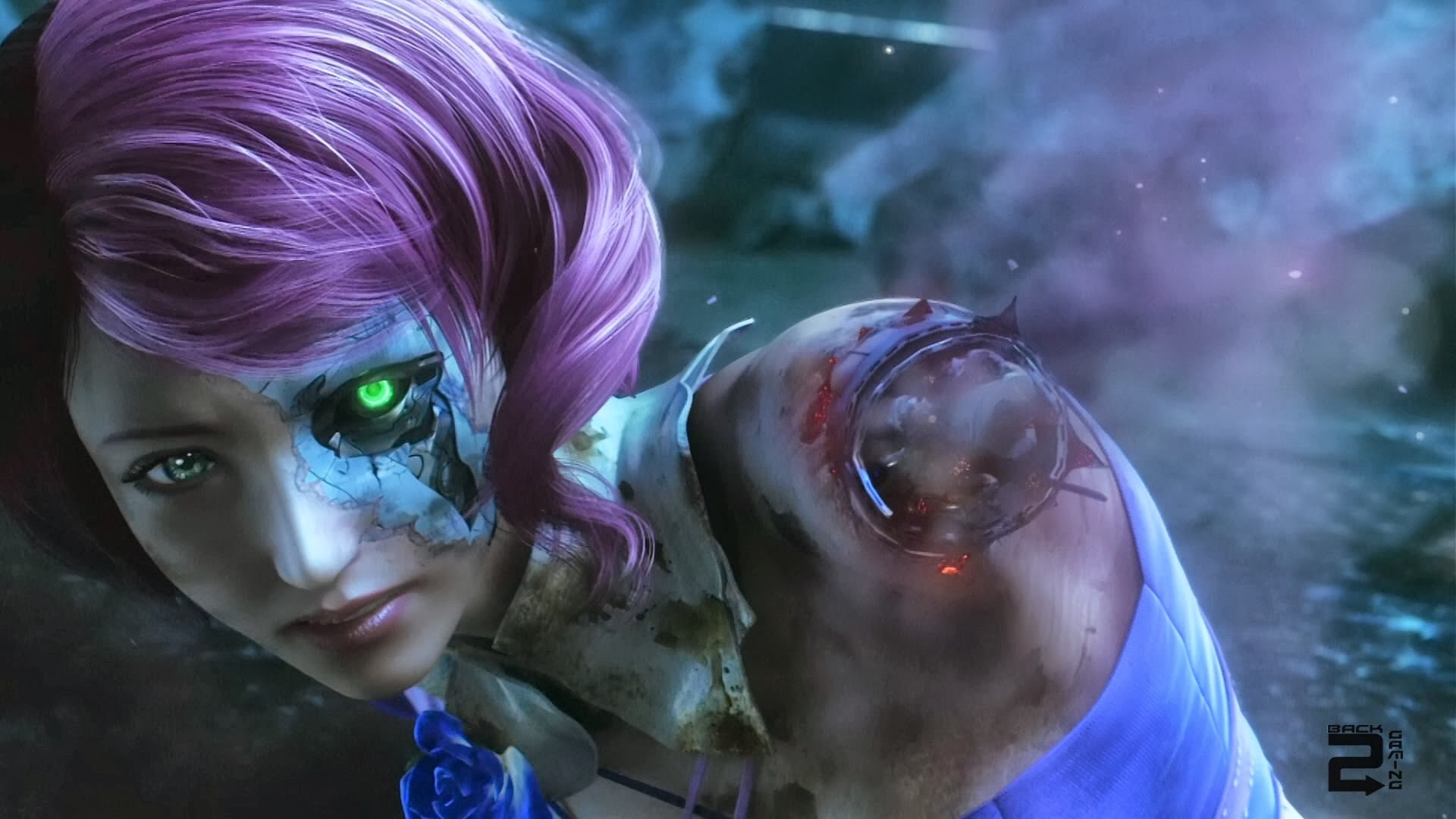 Alisa Boskonovitch, Tekken: Blood Vengeance, 1080P, cyborg, HD Wallpaper