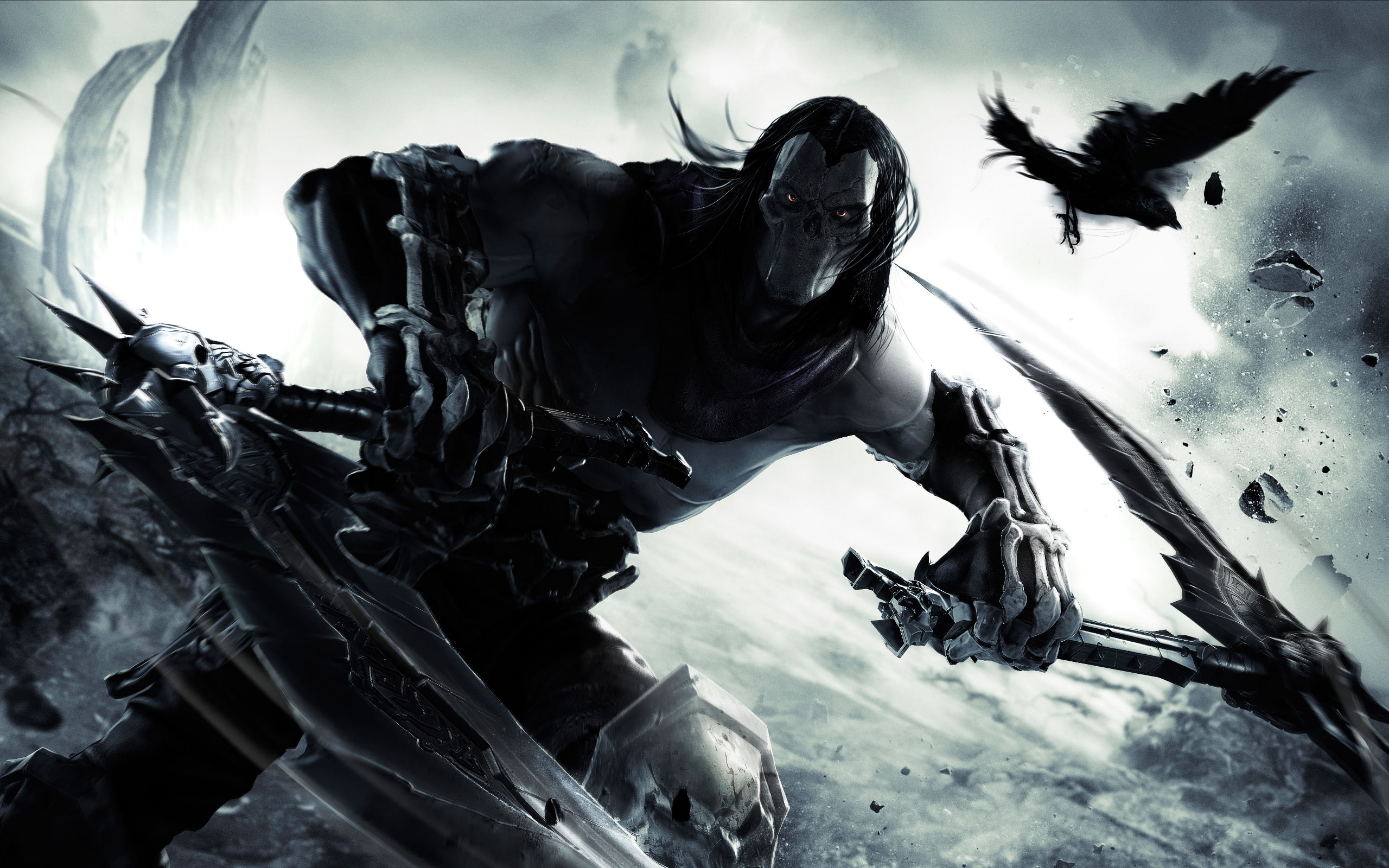apocalypse, darksiders, death, ii, 2K, HD Wallpaper