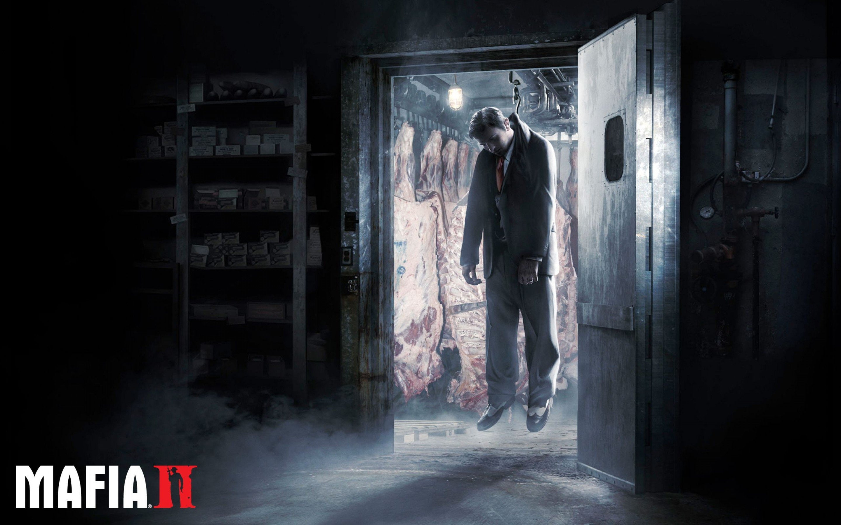 Mafia, Violence, death, 2K, crime, 2880x1800 px, shooter, action, Dark, adventure, Ii, Fighting, Dead, HD Wallpaper