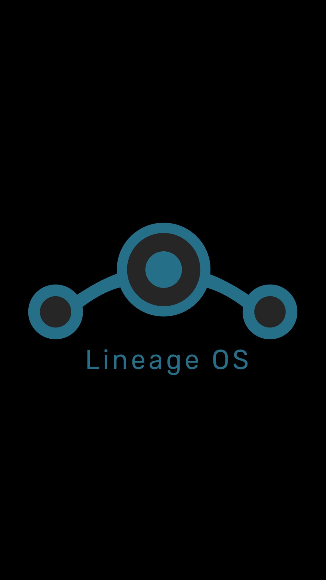 Lineage OS, copy space, no people, black color, studio shot, communication, computer icon, simple background, 1080P, symbol, internet, text, creativity, Phone HD Wallpaper