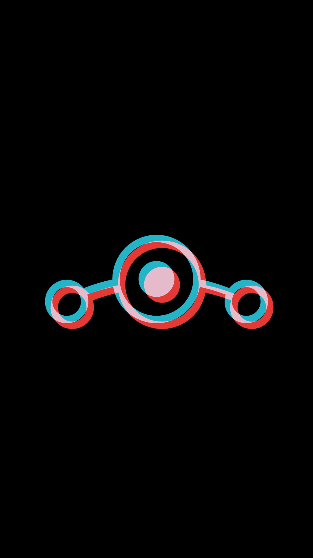 minimalism, digital, black, Android (operating system), Lineage OS, 1080P, symbols, logo, Phone HD Wallpaper