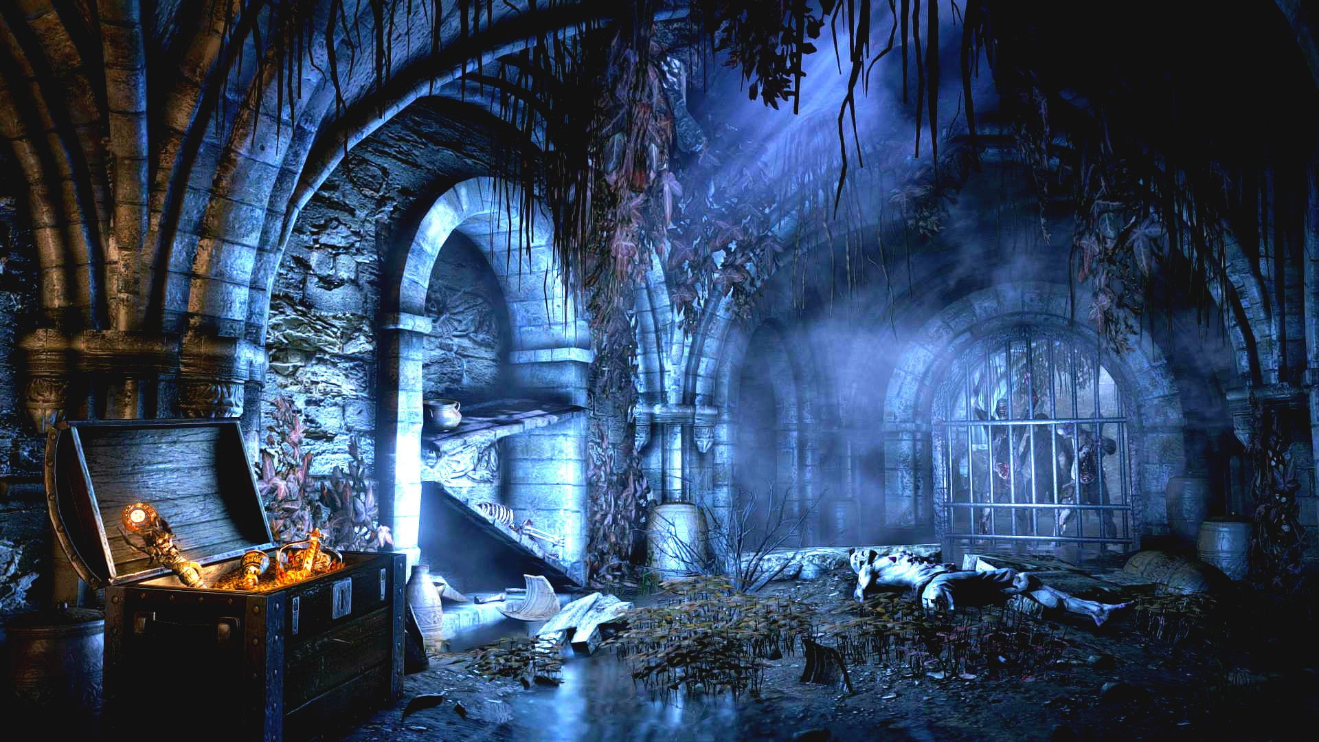 action, hellraid, fantasy, 1080P, slasher, horror, dark, HD Wallpaper