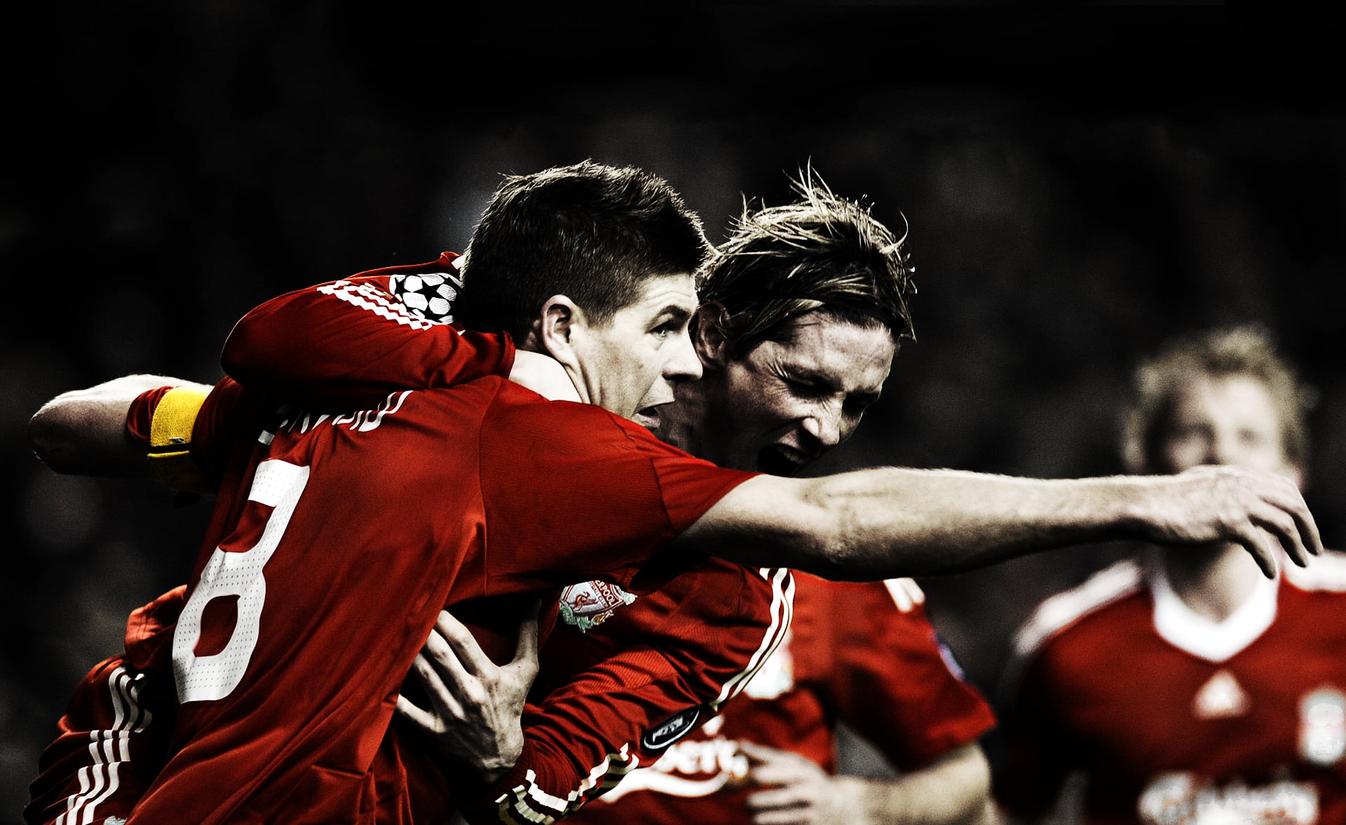 struggle, togetherness, emotion, conflict, effort, soccer, match - sport, torres, adult, sport, players, rivalry, motion, focus on foreground, HD Wallpaper