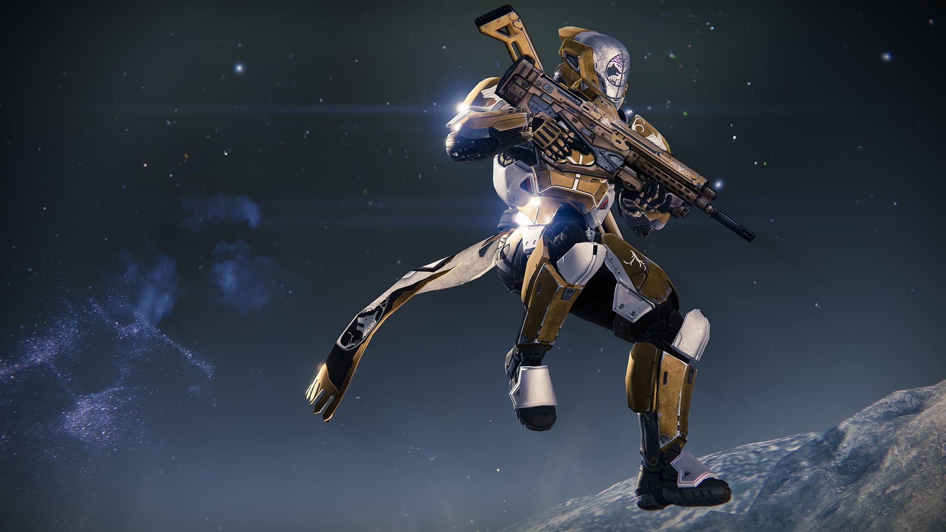 soldier, 1080P, video, space soldier, destiny, weapon, video game, space, game, HD Wallpaper