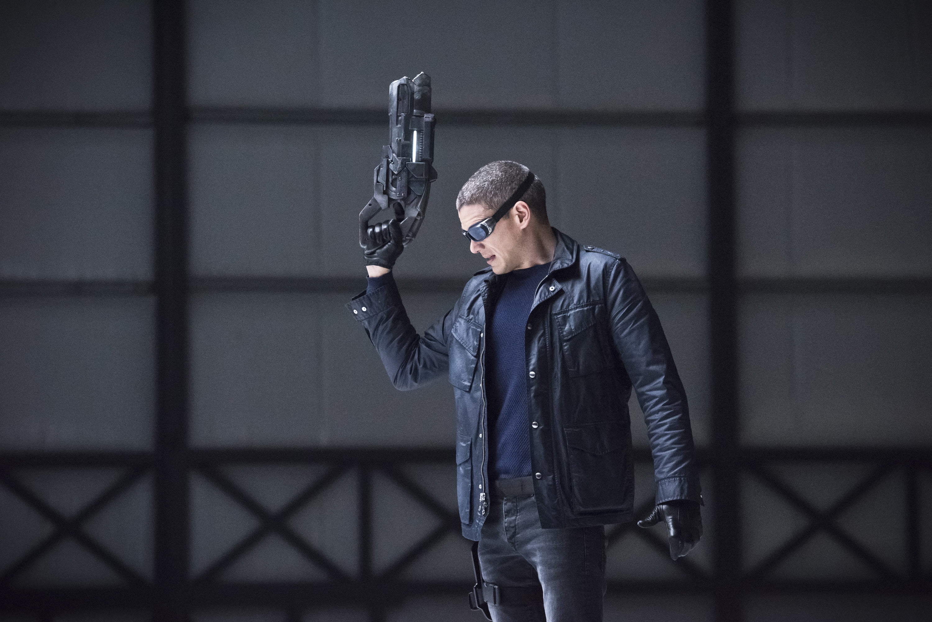 focus on foreground, holding, jacket, real people, casual clothing, standing, waist up, young men, indoors, one person, wentworth miller, legends of tomorrow, HD Wallpaper