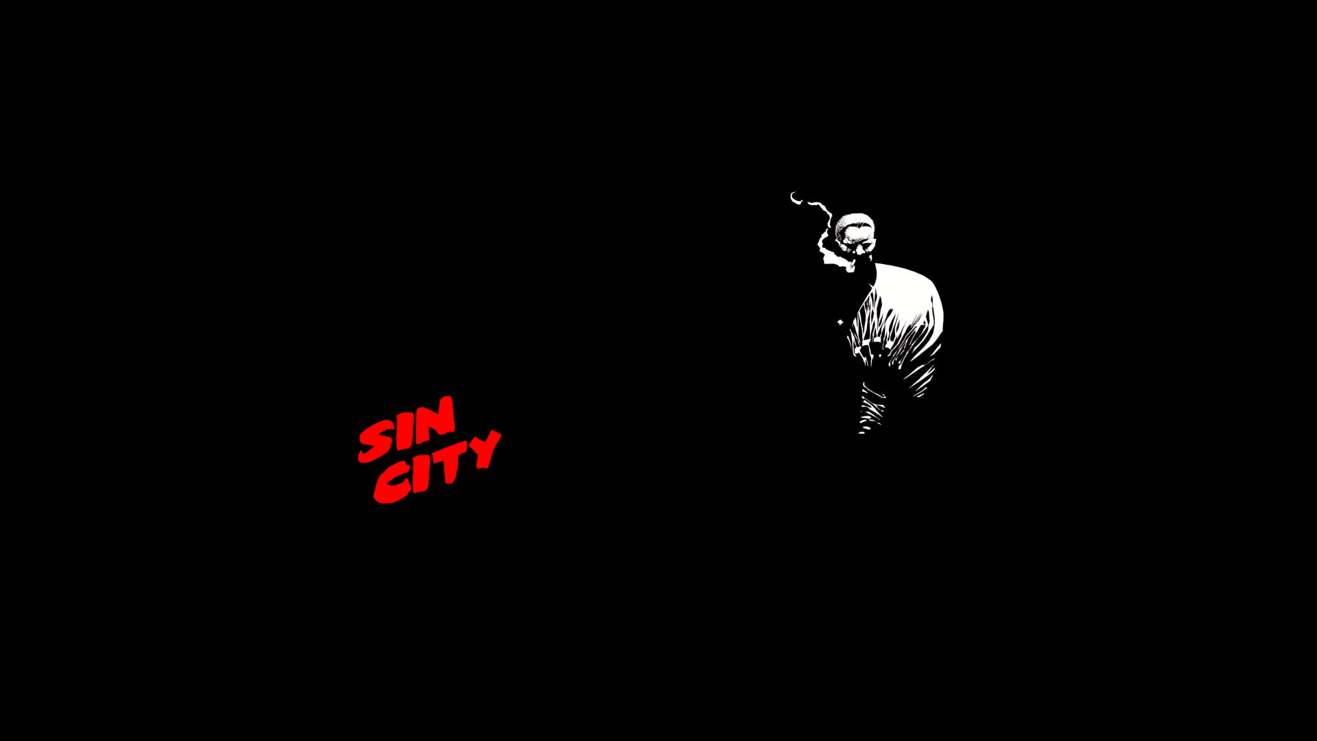 sin, hd, city, 1080P, black, cartoon/comic, HD Wallpaper