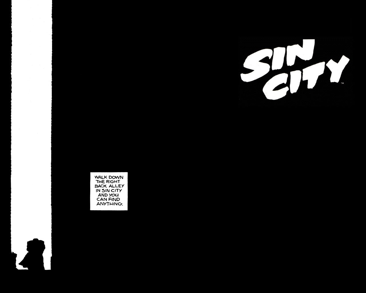 sin, comics, 720P, hd, city, HD Wallpaper