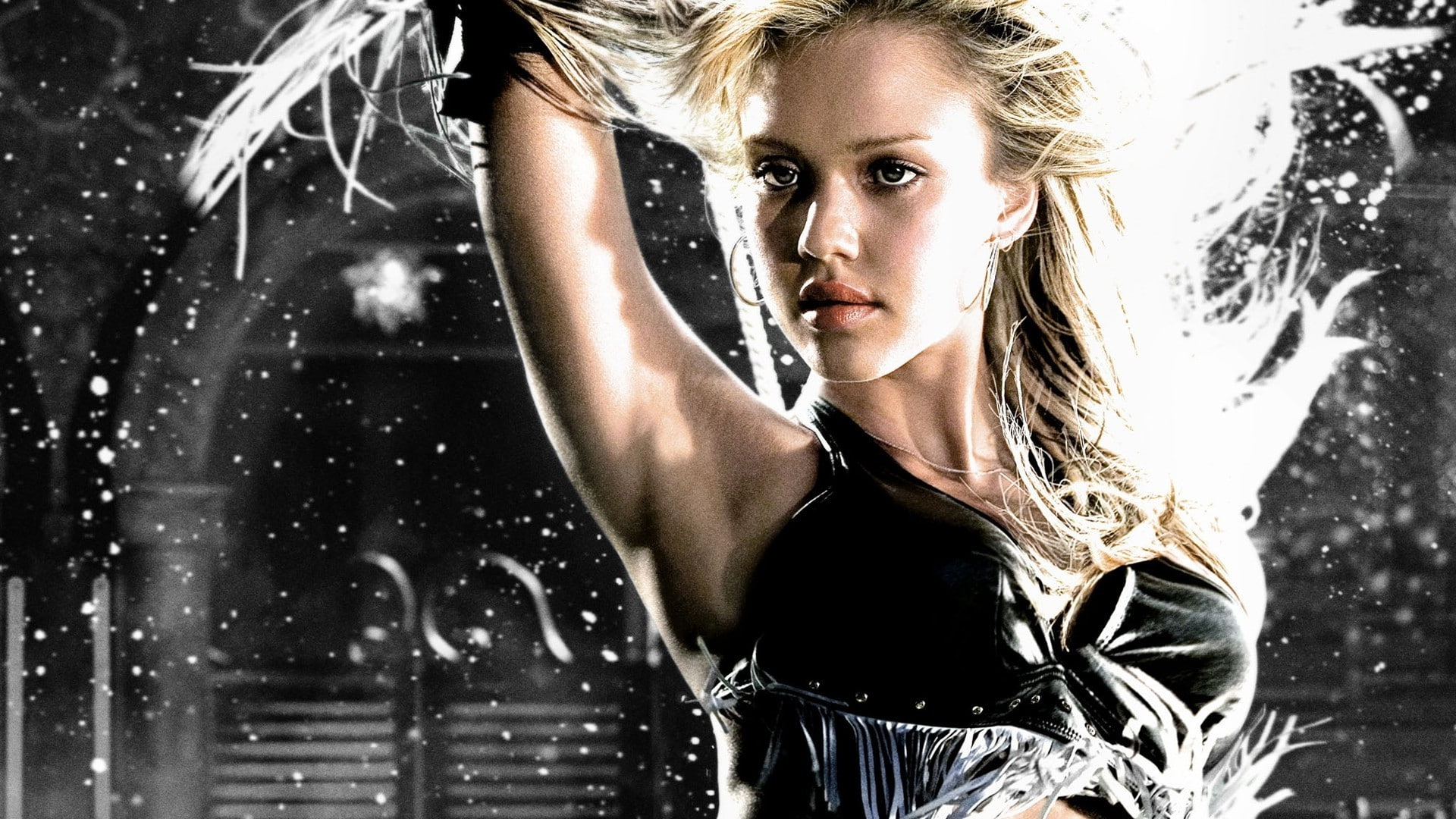 jessica alba, 1080P, Sin City, movies, HD Wallpaper