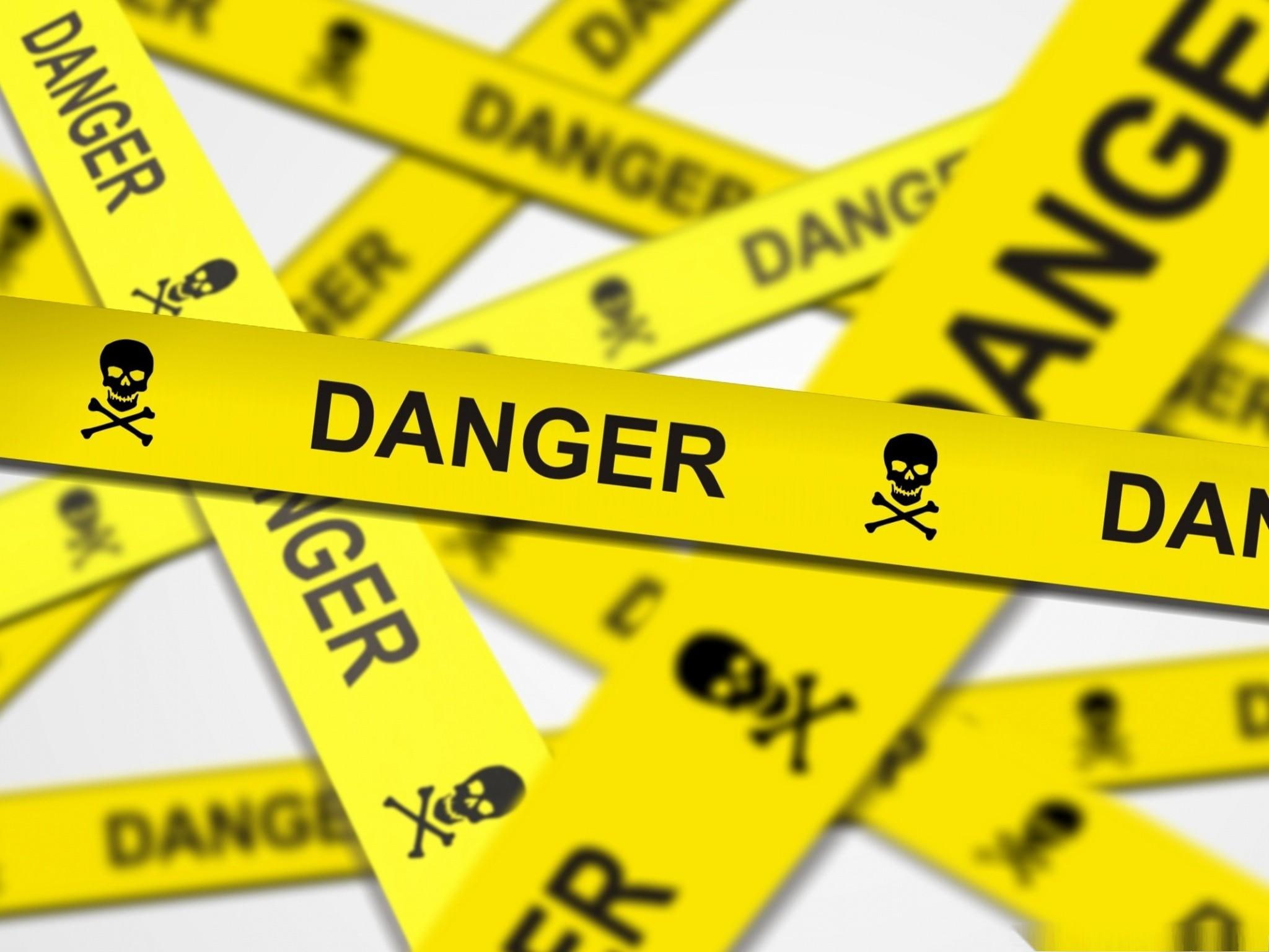 barrier tape, background, 1080P, 3d and abstract, yellow, danger, HD Wallpaper