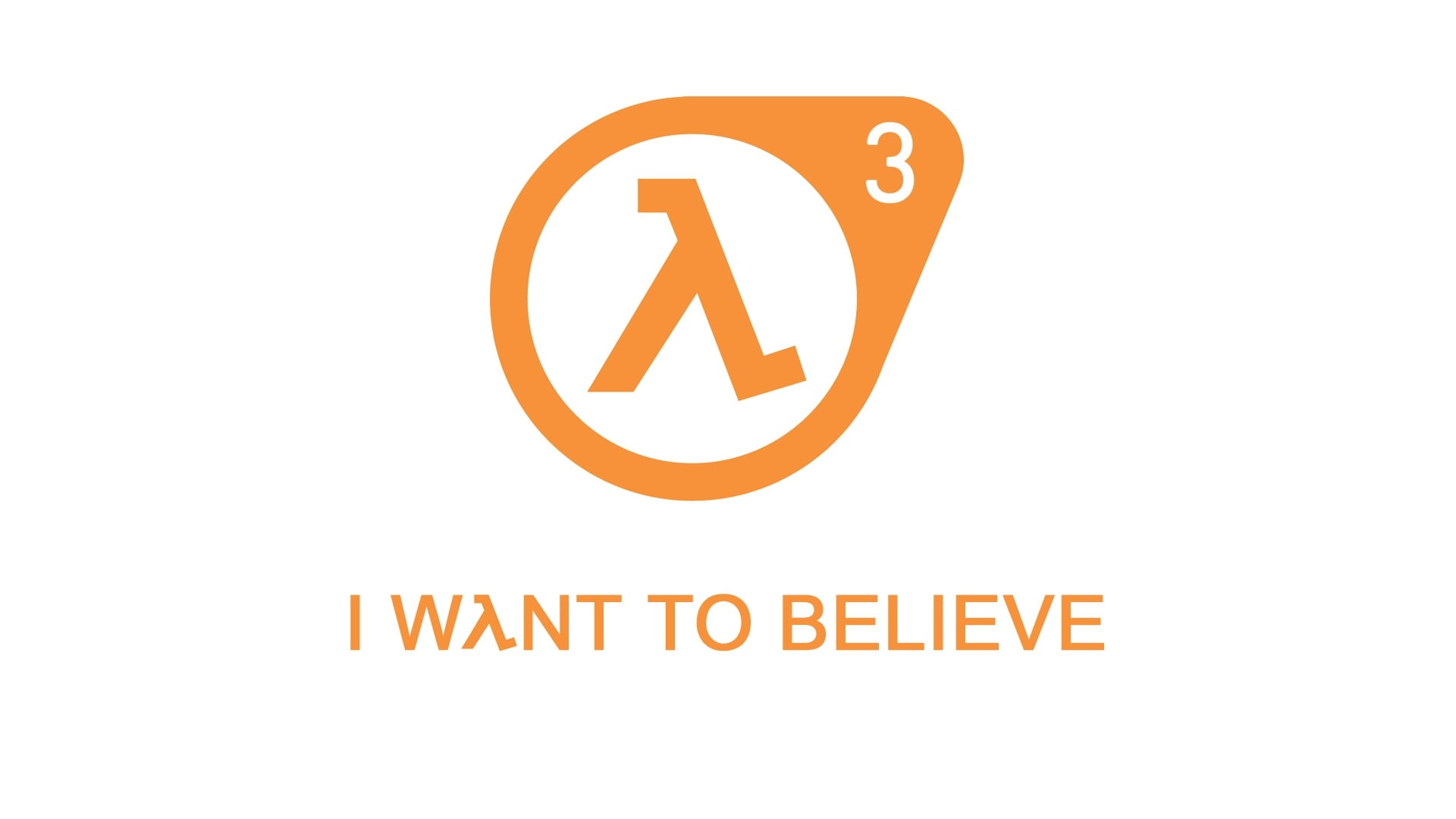 Half-Life, white, hd, typography, tagnotallowedtoosubjective, halflife, 1080P, valve, text, hope, minimalistic, corporation, backgr, Valve Corporation, HD Wallpaper