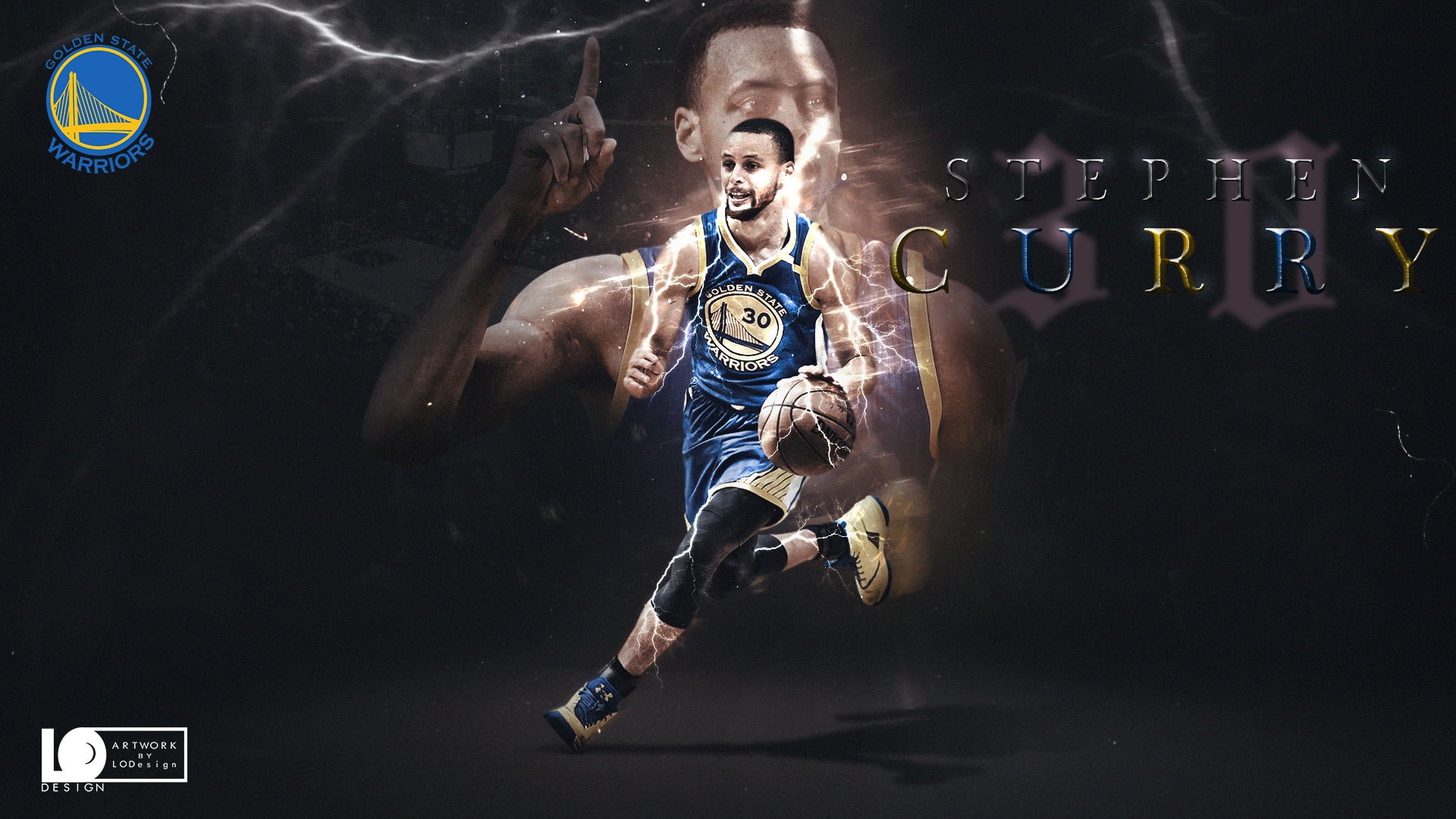 young adult, music, 1080P, vitality, night, curry, athlete, wallpa, full length, nba, poster, stephen, playoffs, activity, lifestyles, digital composite, HD Wallpaper
