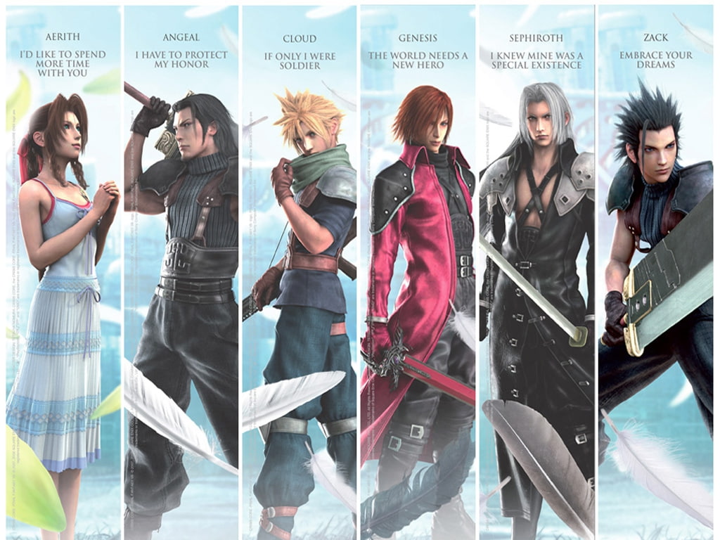 fantasy, art, 480P, x, vii, games, Final Fantasy, hd, children, video, final, advent, Final Fantasy VII Advent Children, HD Wallpaper