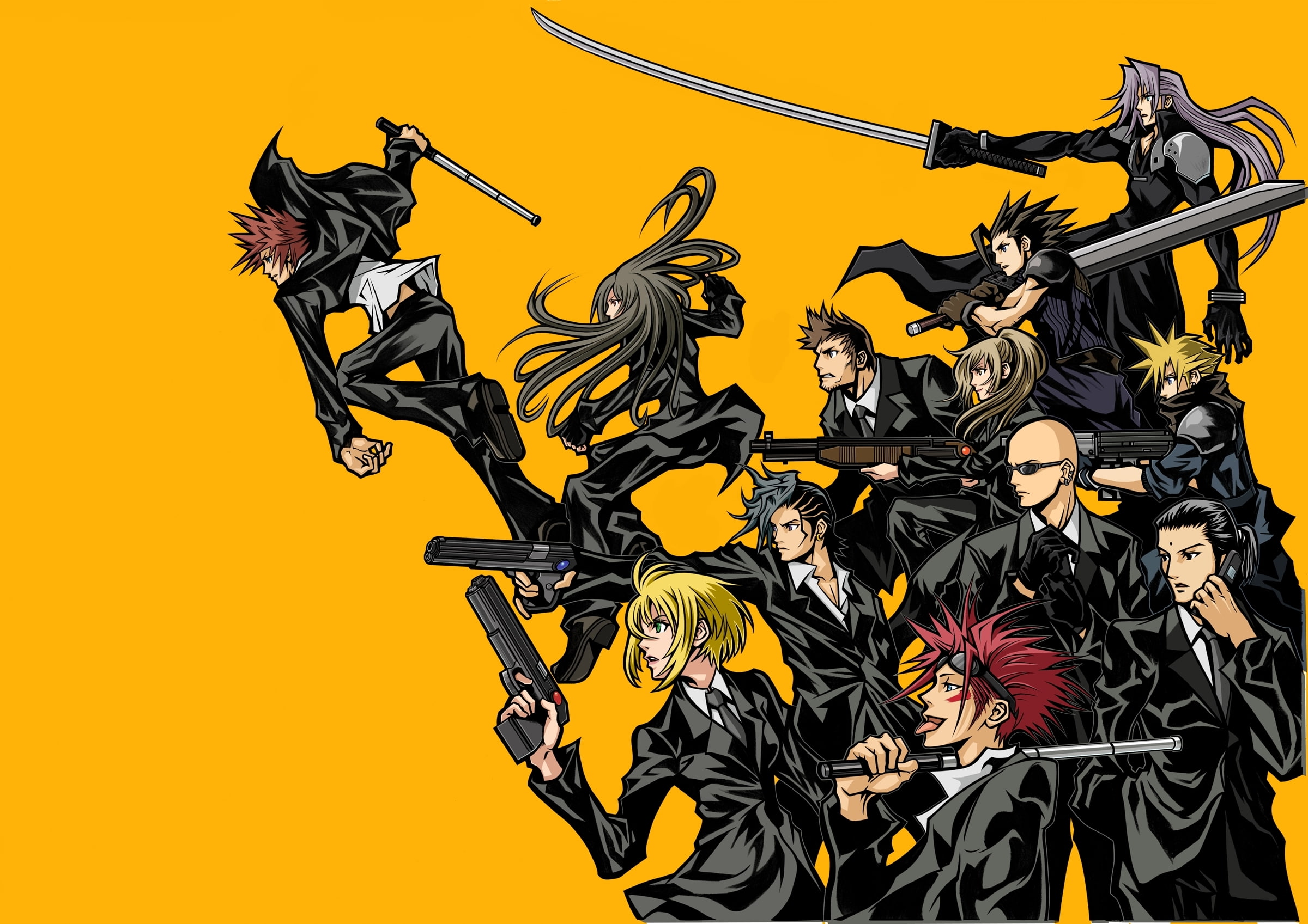 final, video, fantasy, hd, games, 1080P, art, vii, Final Fantasy VII, HD Wallpaper