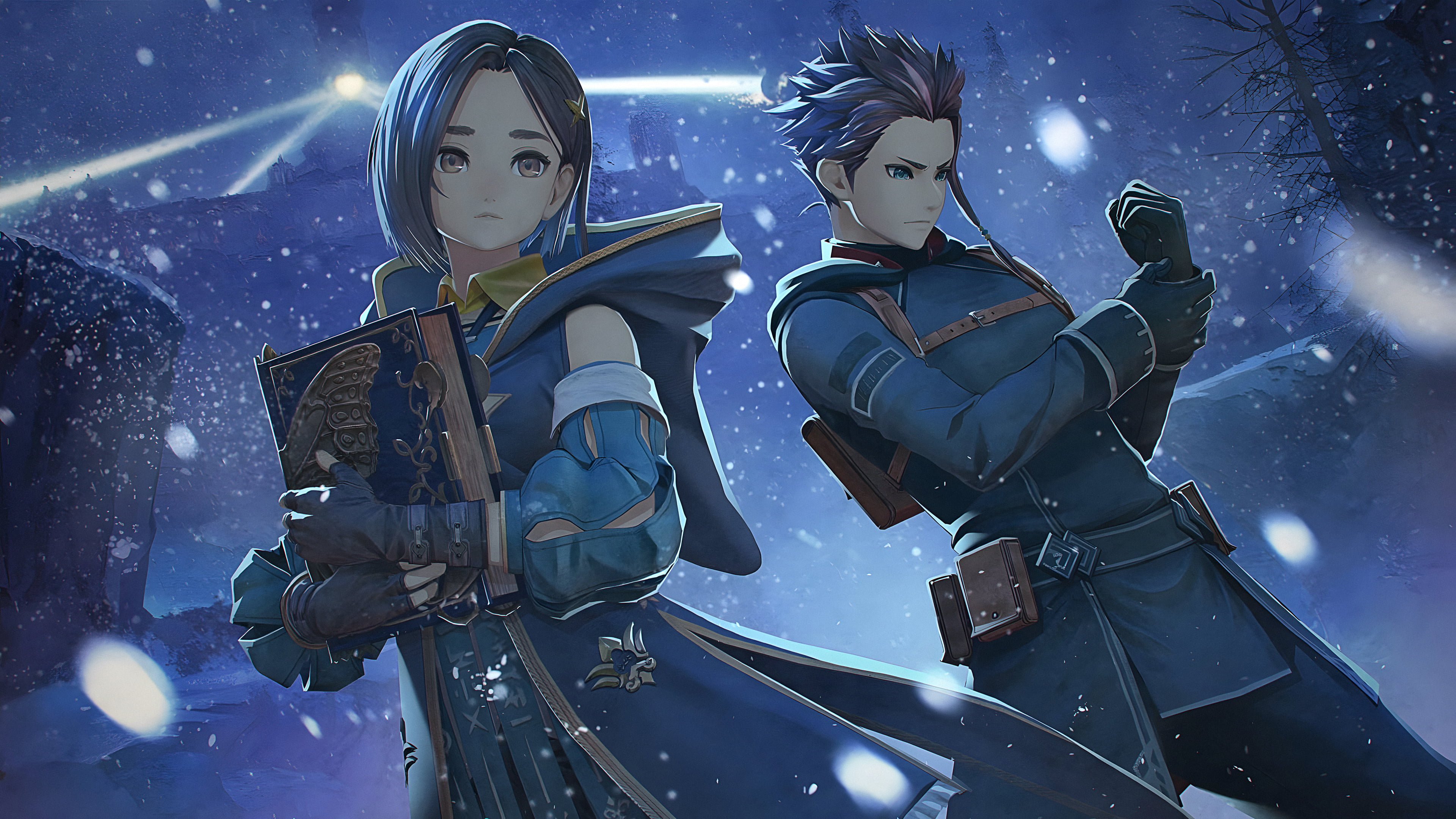 women, 4K, Law (Tales of Arise), 4K, men, video game girls, video game art, BANDAI NAMCO Entertainment, Tales of Arise, video game boys, Rinwell (Tales, HD Wallpaper