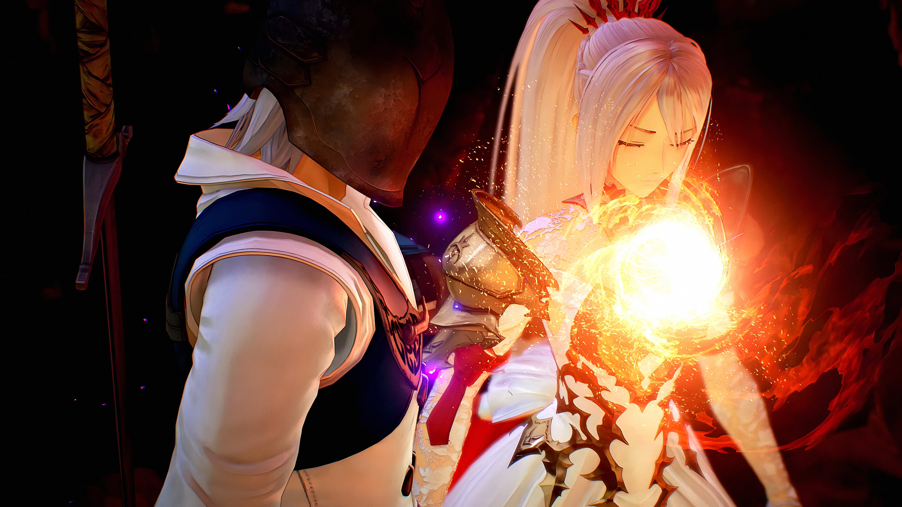 4K, video game girls, 4K, Shionne (Tales of Arise), men, BANDAI NAMCO Entertainment, Tales of Arise, video game art, women, video game boys, HD Wallpaper