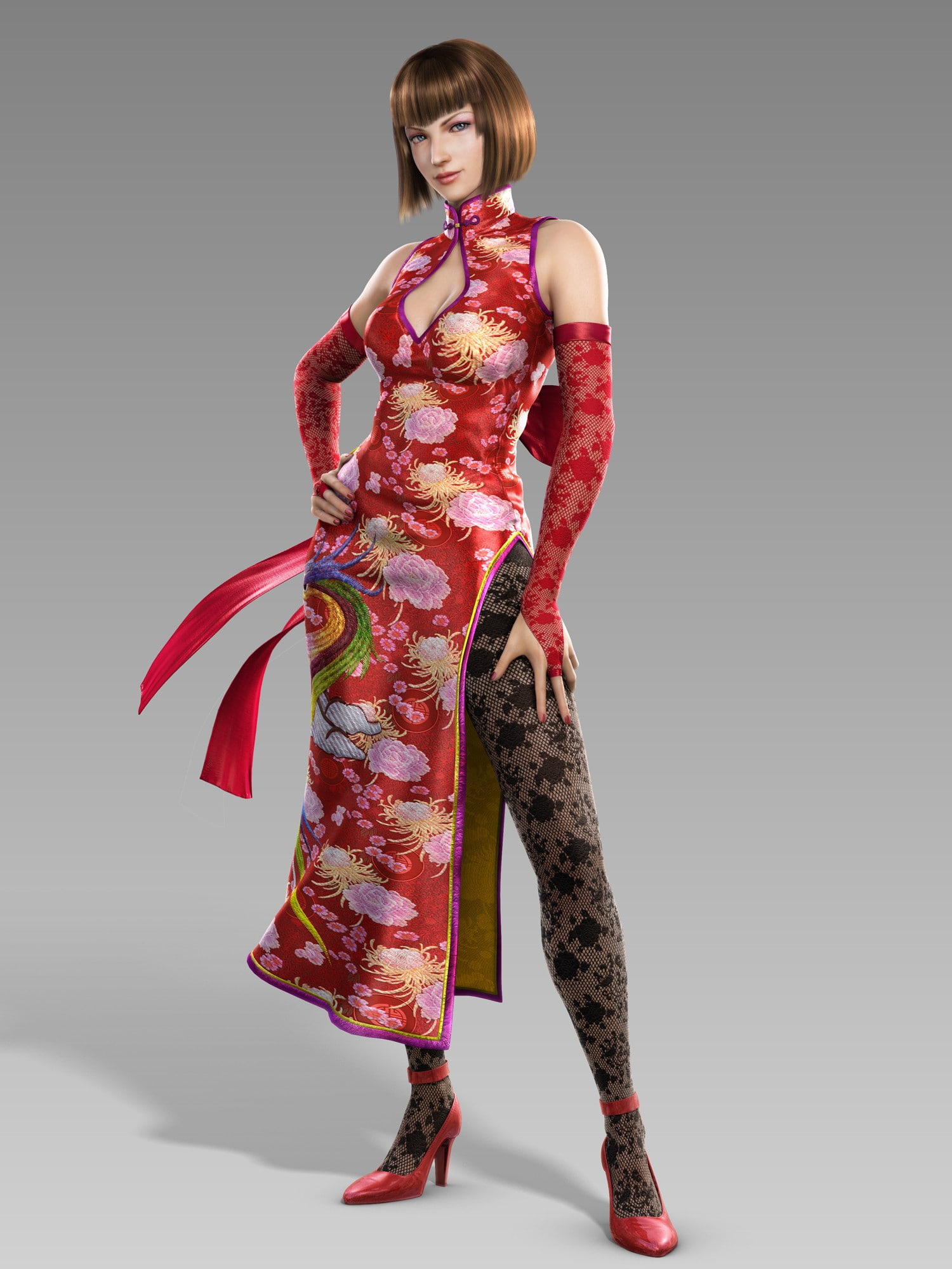 brunettes, blood, 1080P, vengeance, tekken, Phone HD Wallpaper