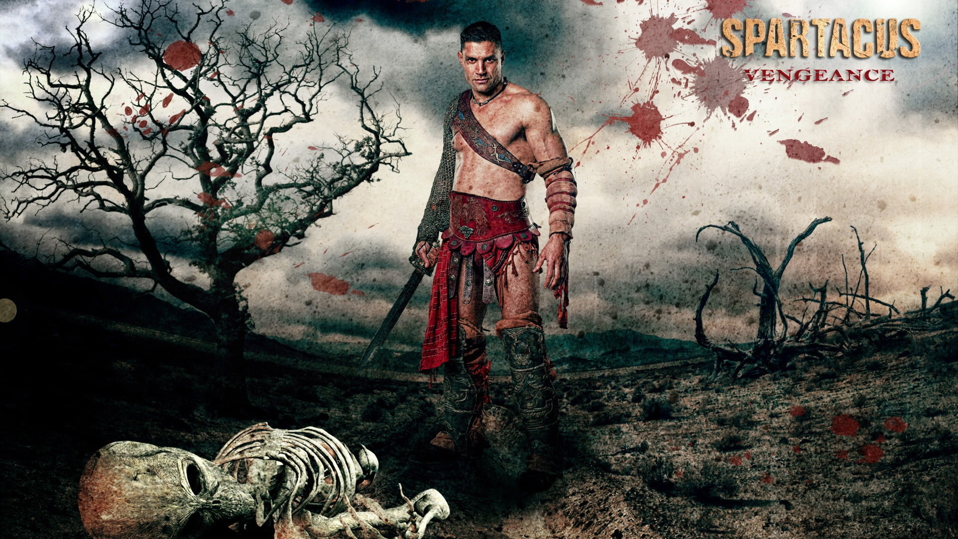 Spartacus, Blood, 1080P, HD, Sand, vengeance, HD Wallpaper