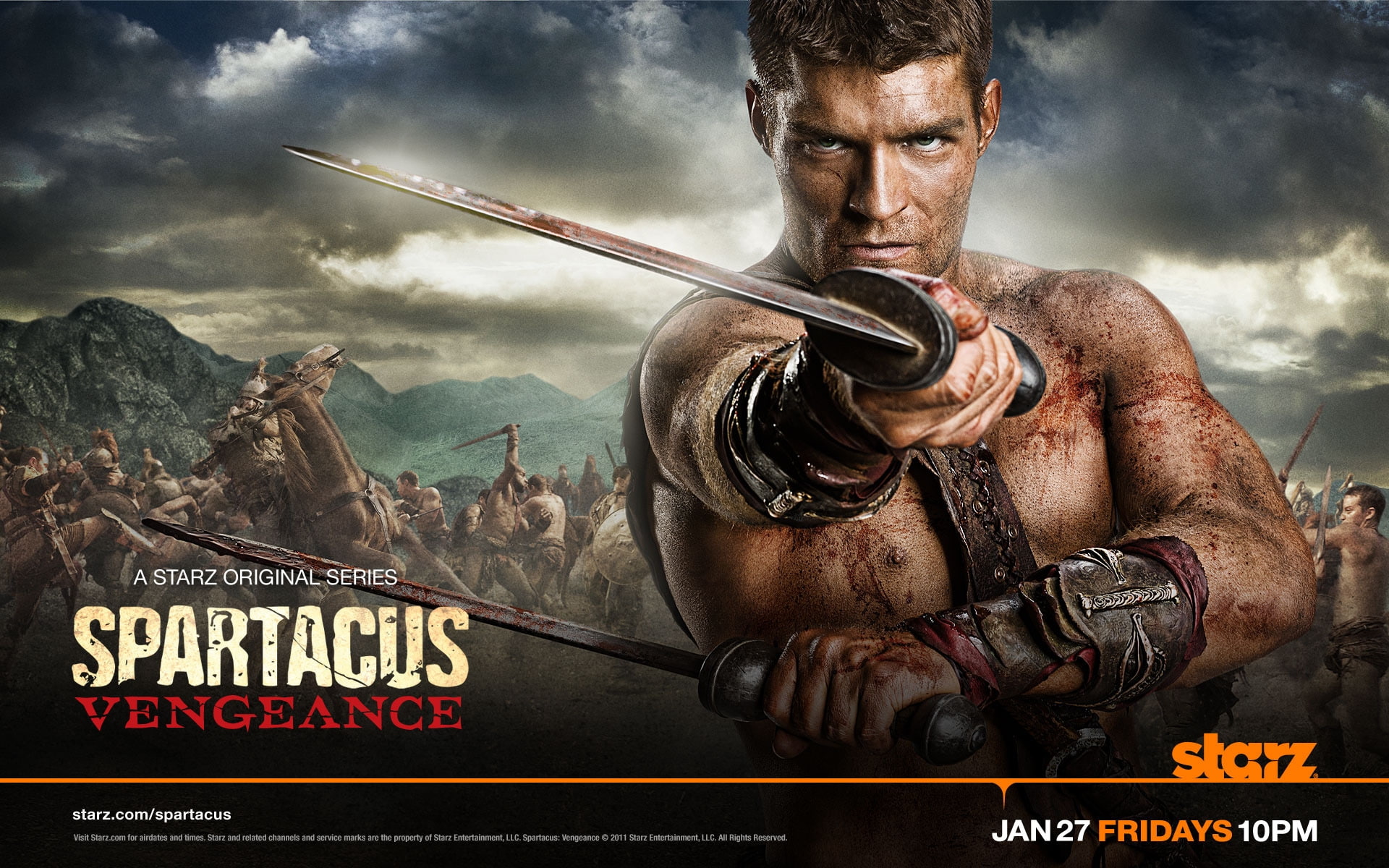 1080P, tv, spartacus, show, vengeance, HD Wallpaper