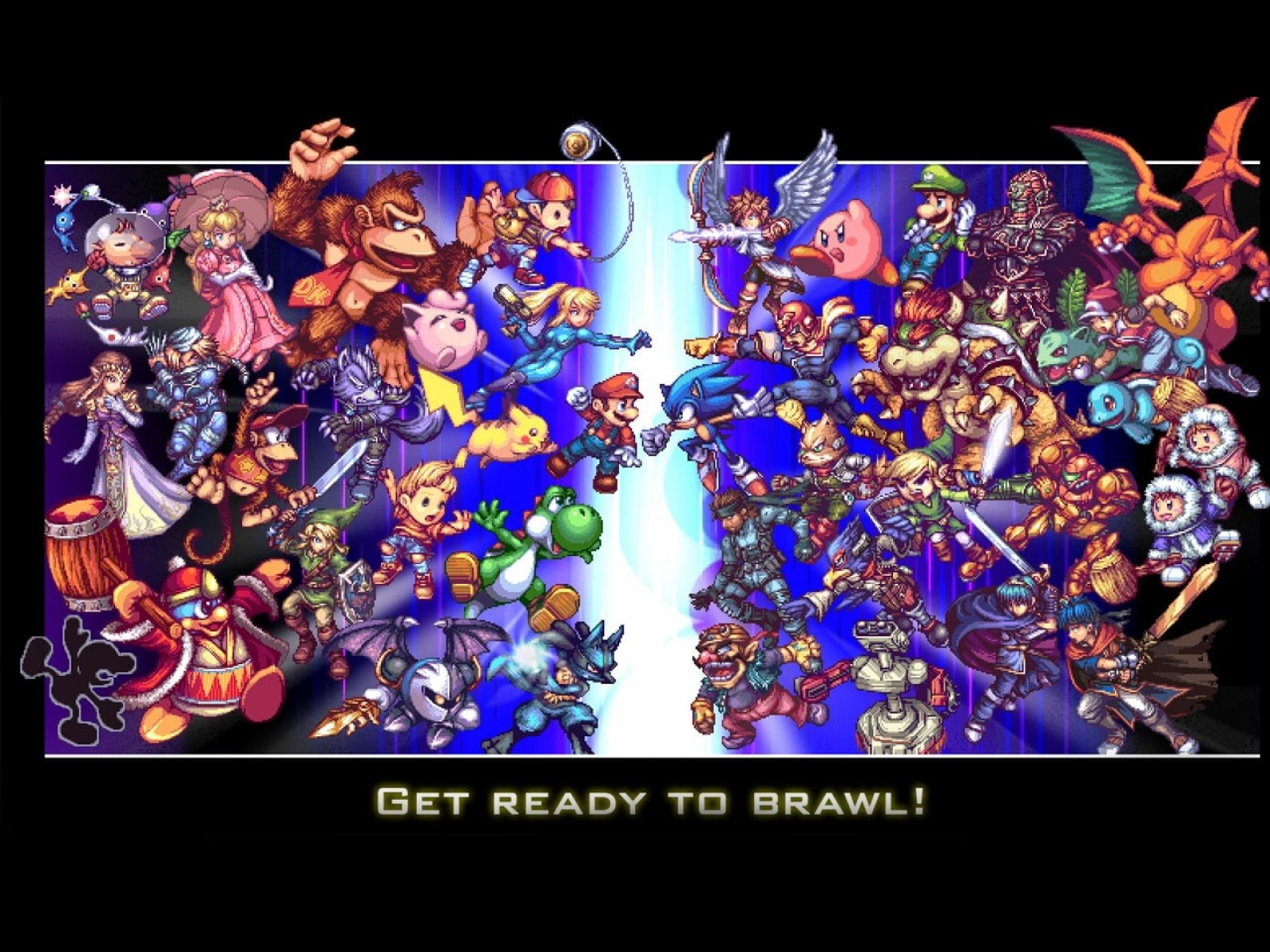 action, super, platform, bros, nintendo, smash, family, fighting, 720P, HD Wallpaper