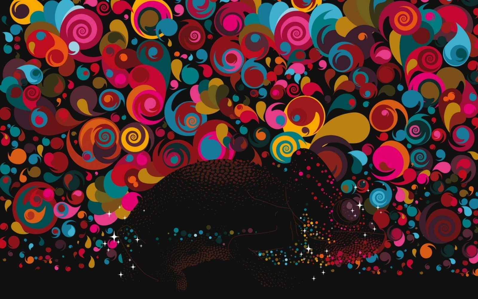 720P, decoration, large group of objects, night, shapes, close-up, celebration, pattern, chameleons, still life, lighting equipment, indoors, choice, variation, HD Wallpaper