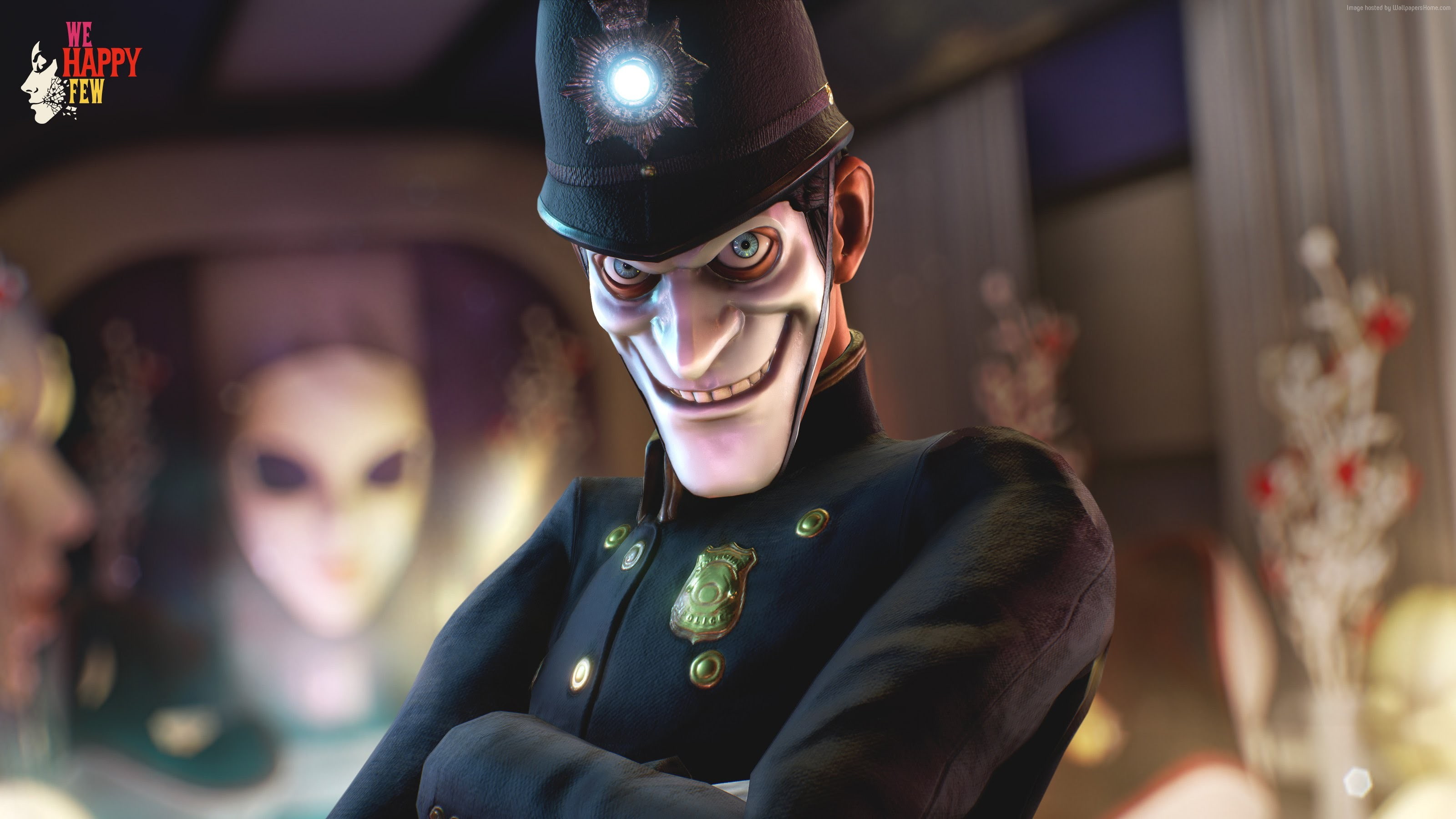 2K, Xbox One, best games, We Happy Few, PS 4, PC, HD Wallpaper