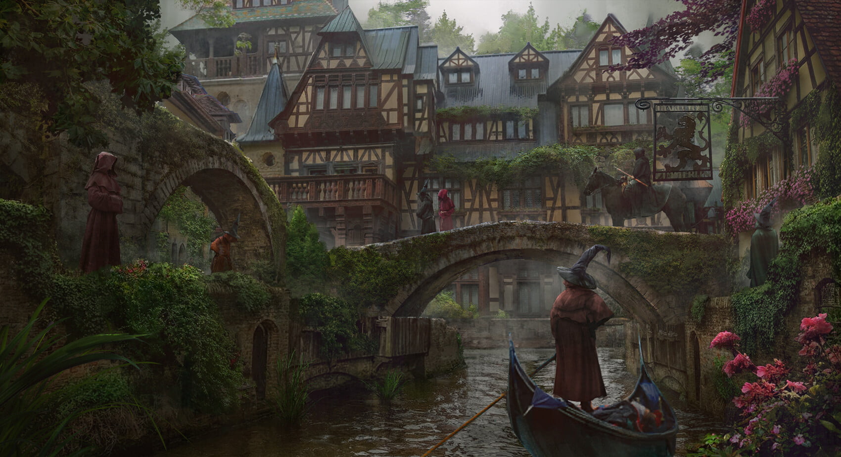 artwork, fantasy art, medieval, 720P, HD Wallpaper