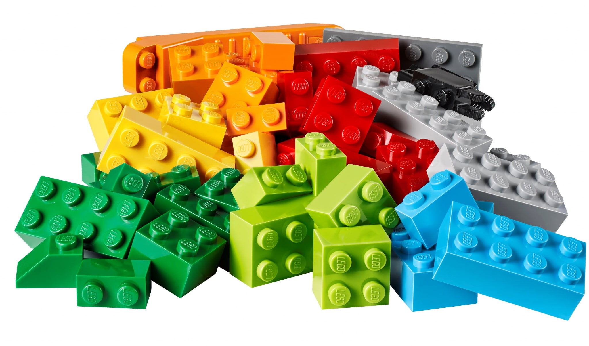1080P, group, lego  desktop backgrounds, plastic, variation, stack, large group of objects, yellow, red, cut out, no people, toy, white background, choice, HD Wallpaper