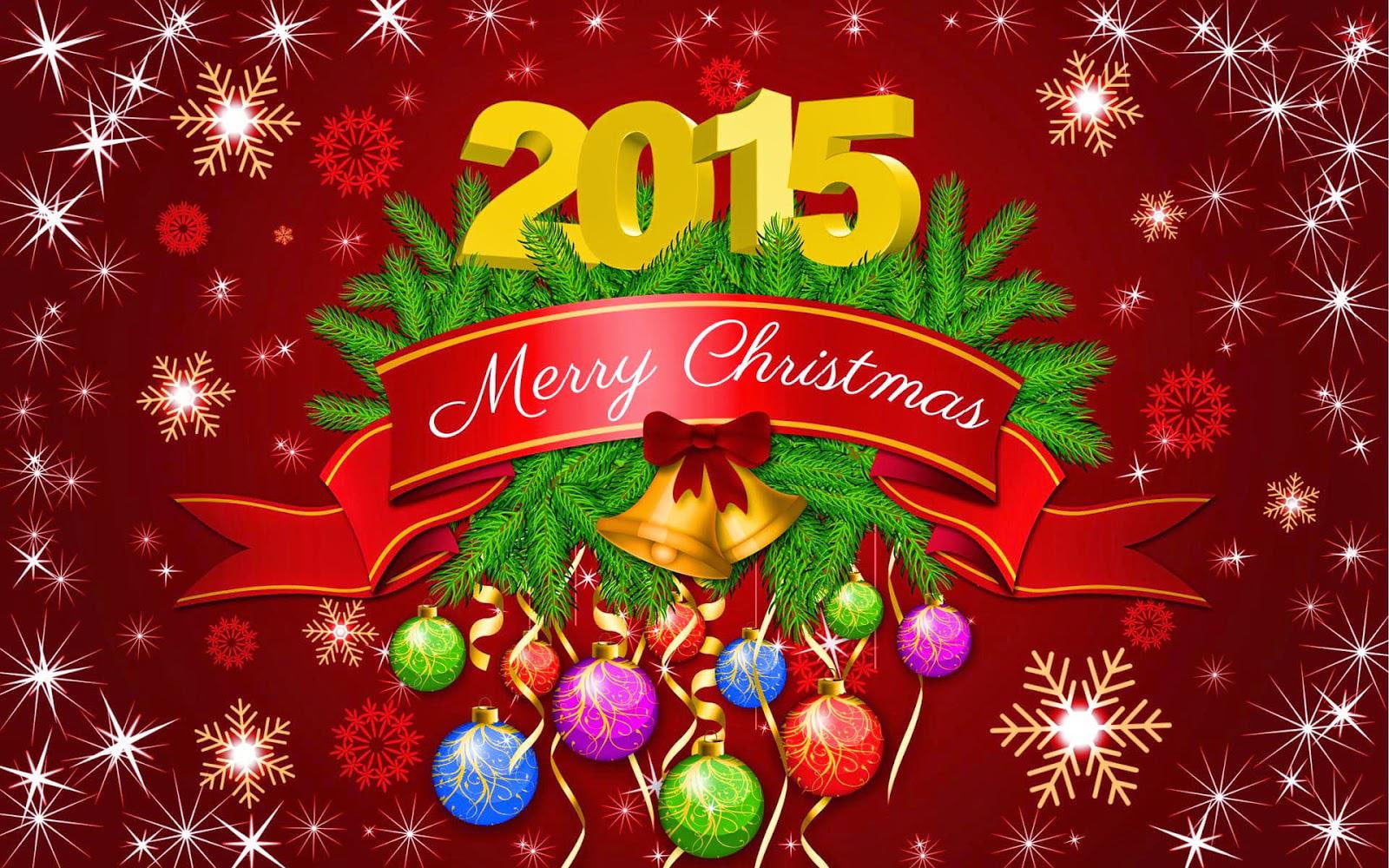 christmas, 720P, 3d, merry christmas, merry, d, 2015, HD Wallpaper