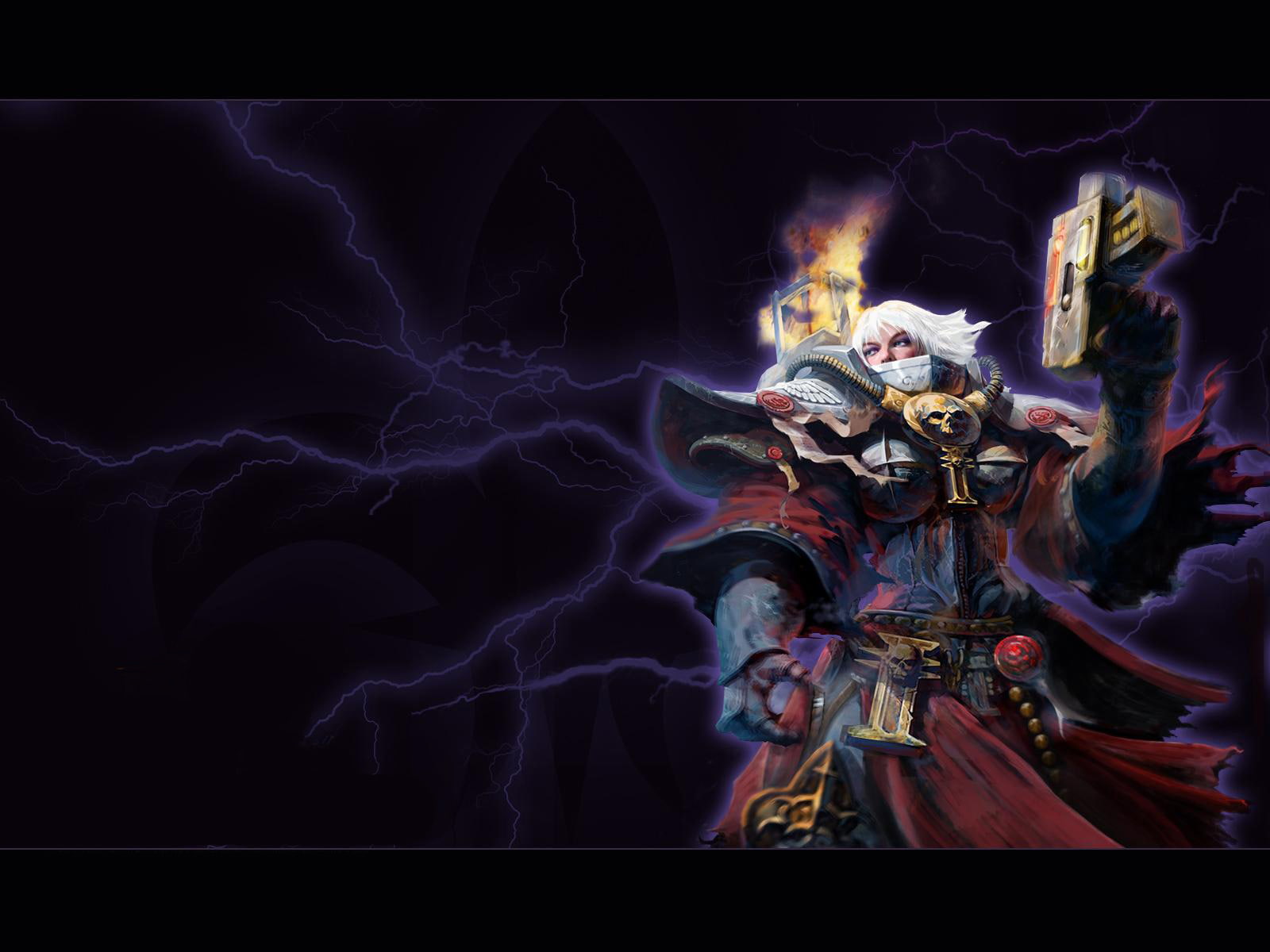 video games, k, warhammer, 720P, hd, marines, 40k, space, HD Wallpaper