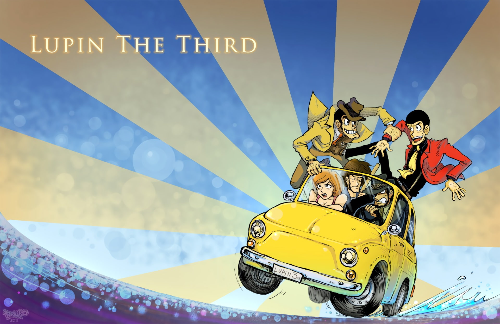 Anime, 1080P, Lupin The Third, HD Wallpaper