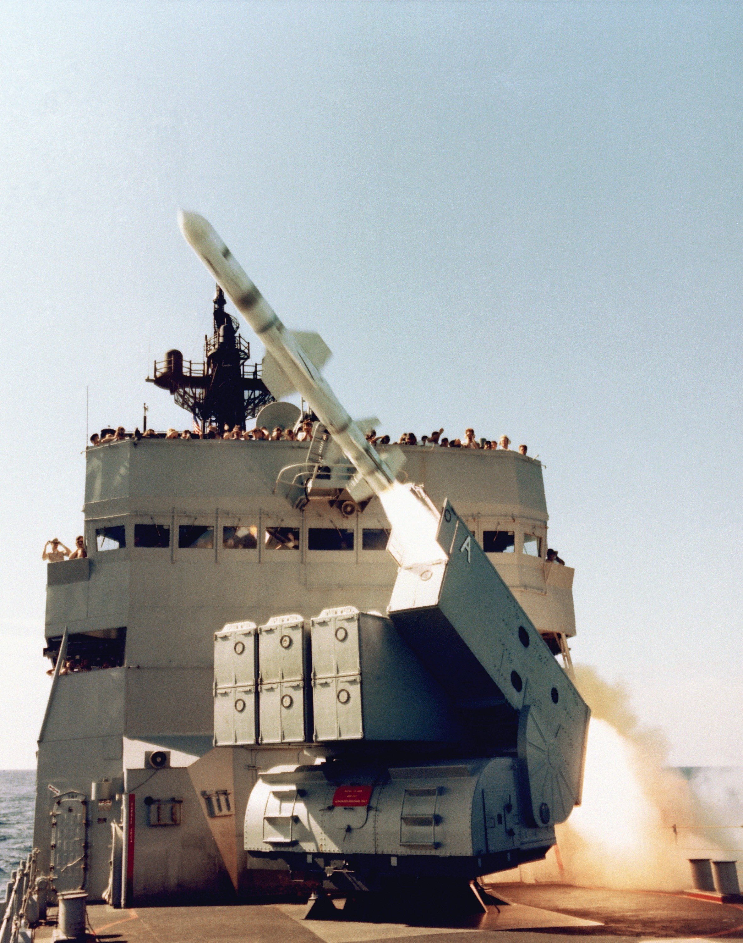missile, 2K, launching, warship, harpoon, navy, uss, wepon, ship, 2365x3000, badger, Phone HD Wallpaper