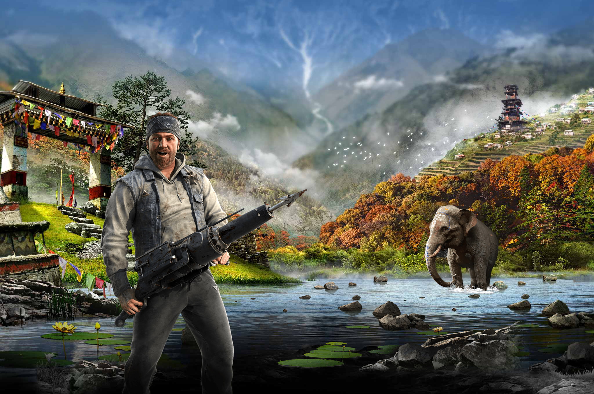 harpoon, far, cry, ubisoft, 1080P, HD Wallpaper