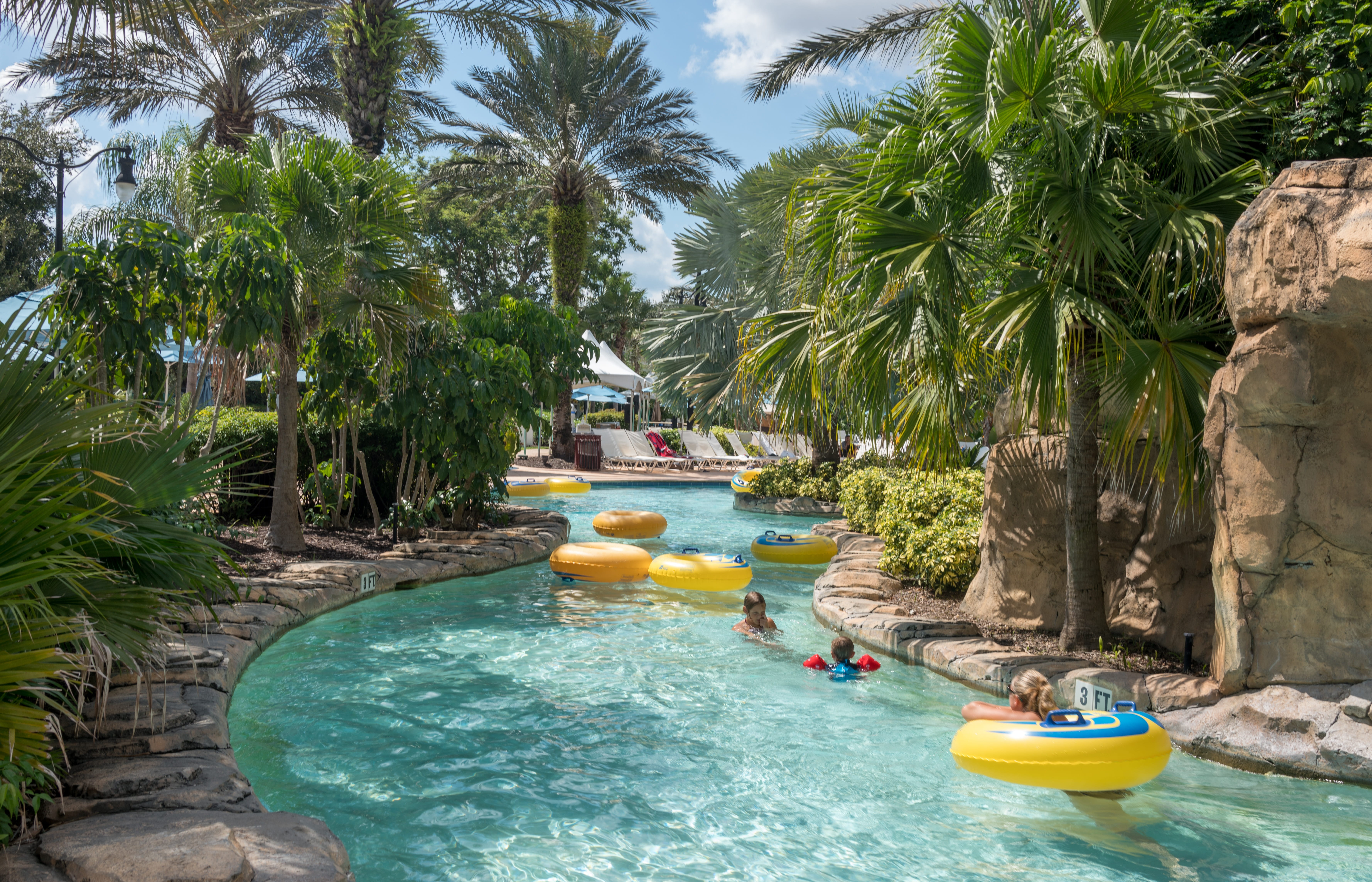 5K, inflatable, florida, tropical, blue, people, outdoor, floating, outdoors, entertainment, leisure activity, nature, real people, waterfront, floating on water, HD Wallpaper