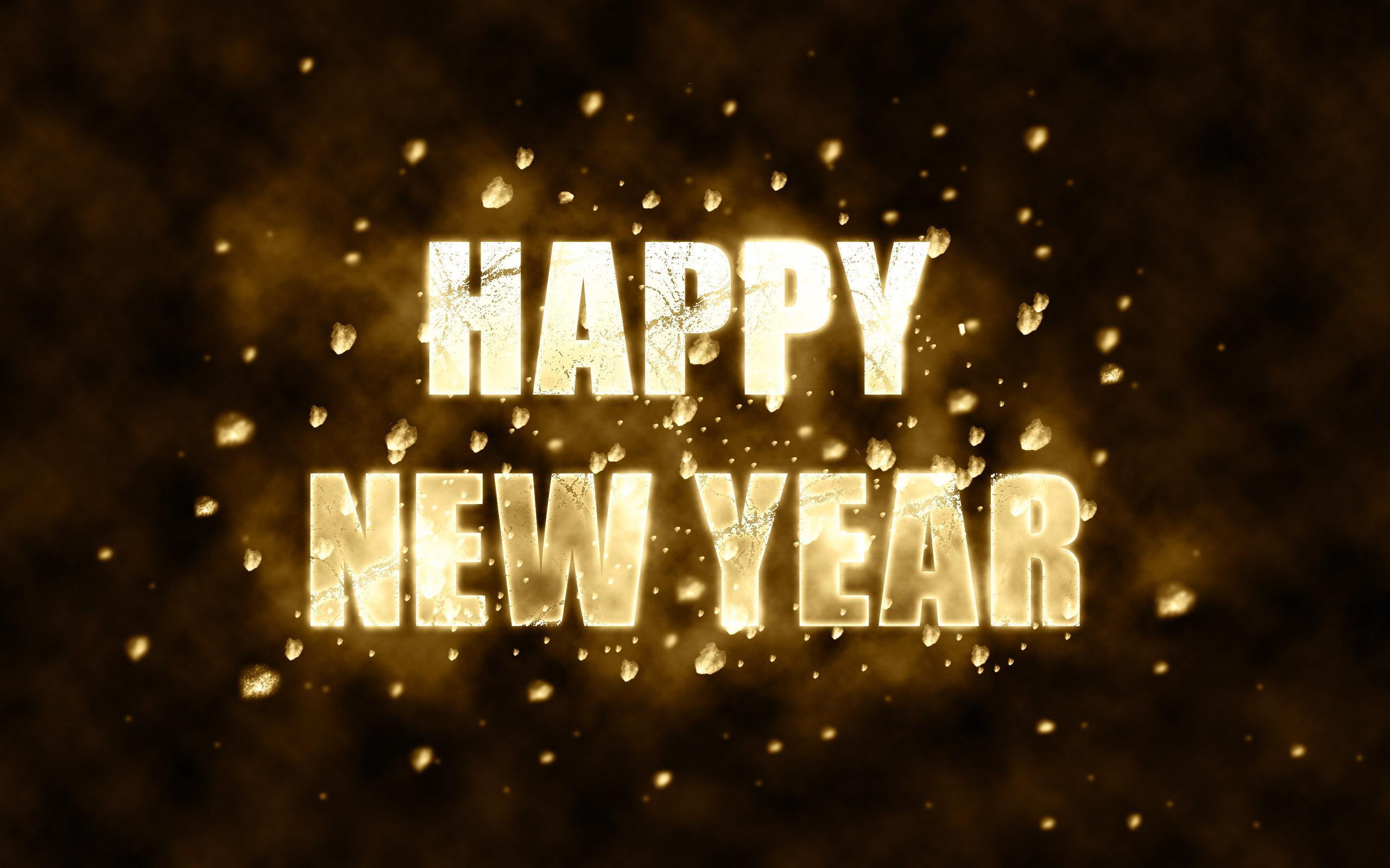 beautiful, card, year, happy new year, new, greetings, illustration, wishes, 2K, happy, HD Wallpaper