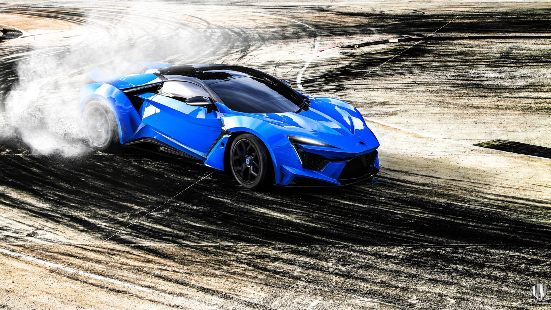 nature, wood - material, day, outdoors, blue, Benoit Fraylon, high angle view, 1080P, vehicle, smoke, mode of transportation, wheel, transportation, racing, HD Wallpaper