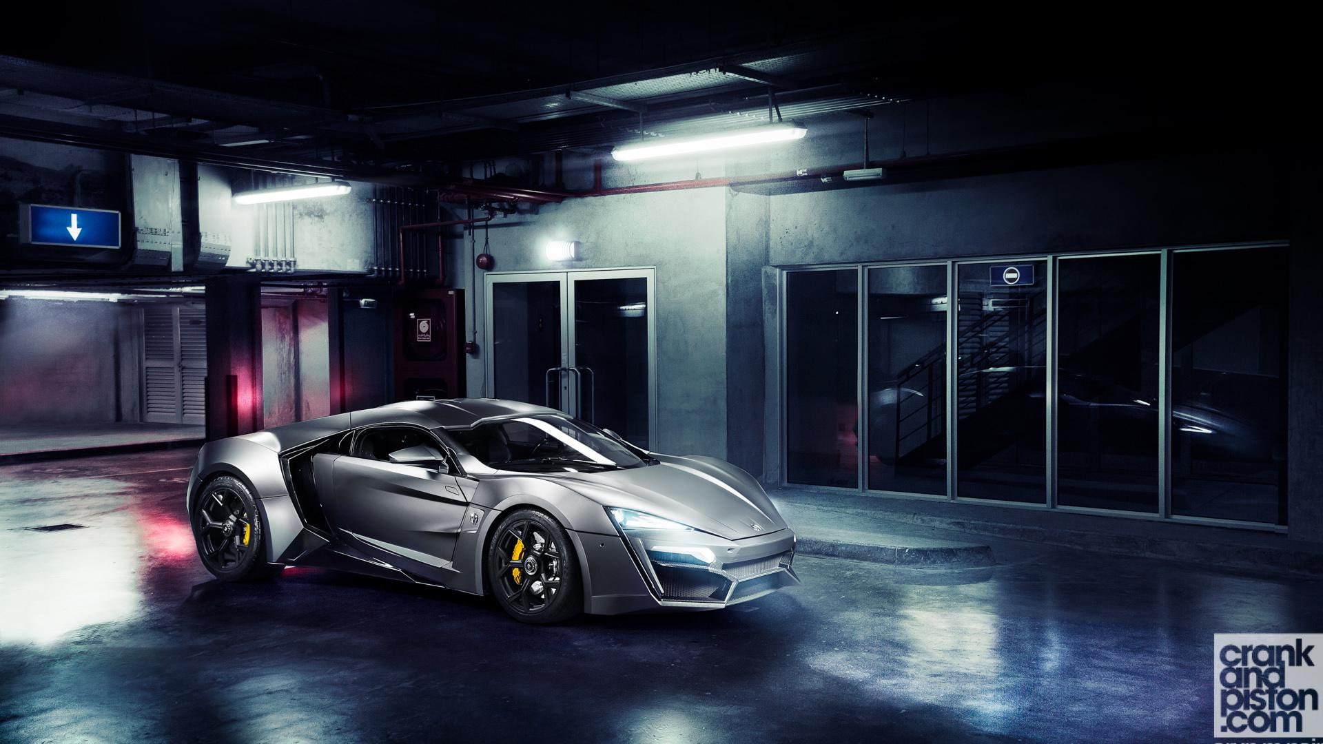 hypersport, lykan, motors, other cars, 1080P, cars, silver, w, HD Wallpaper