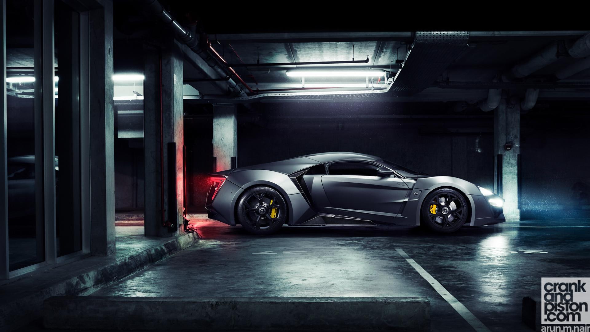cars, hypersport, motors, w, 1080P, lykan, grey, other cars, sports, coupe, HD Wallpaper