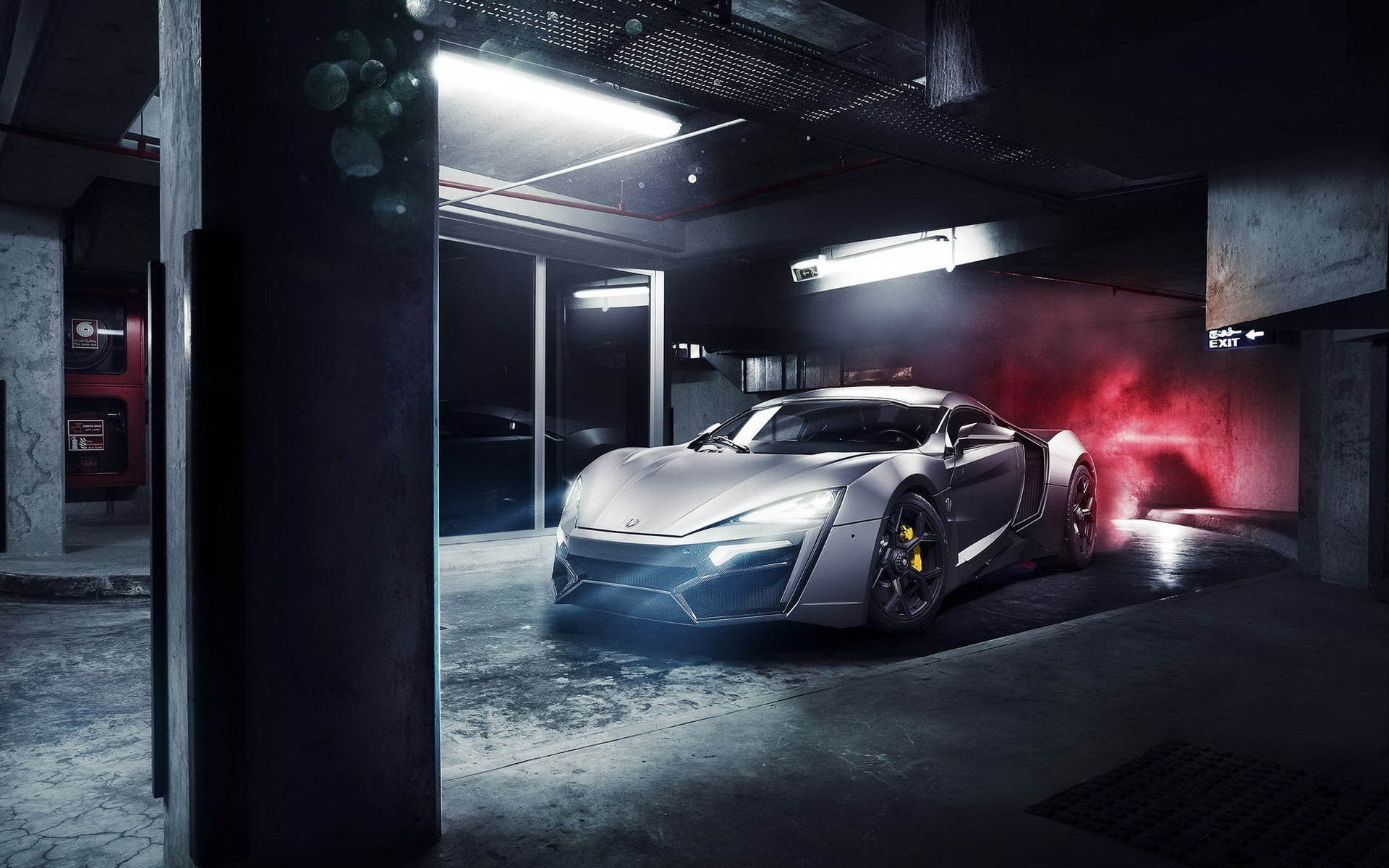 1080P, Lykan, car, sport, Supercar, Hypersport, silver, HD Wallpaper