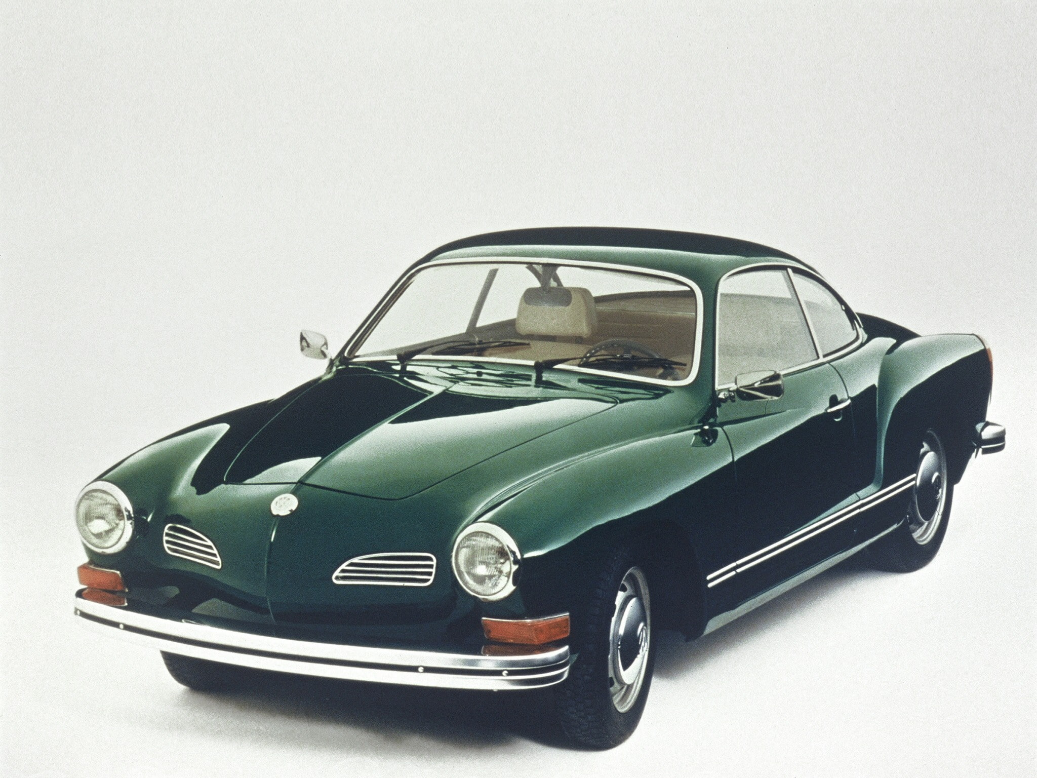 1080P, karmann, 1955, retro, volkswagen, ghia, v w, HD Wallpaper