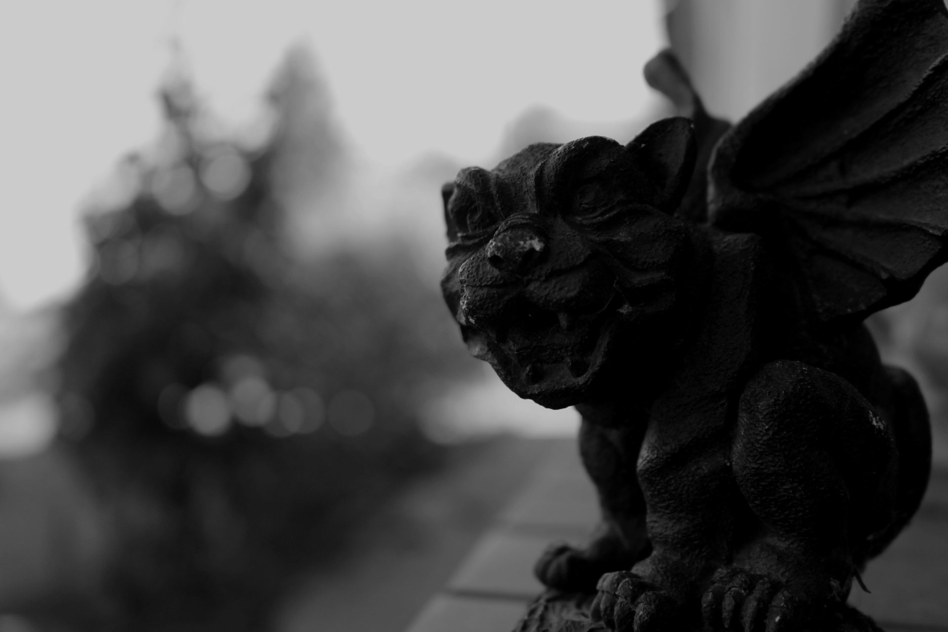 Evil, Demon, Man Made, Devil, 1080P, Gargoyle, HD Wallpaper