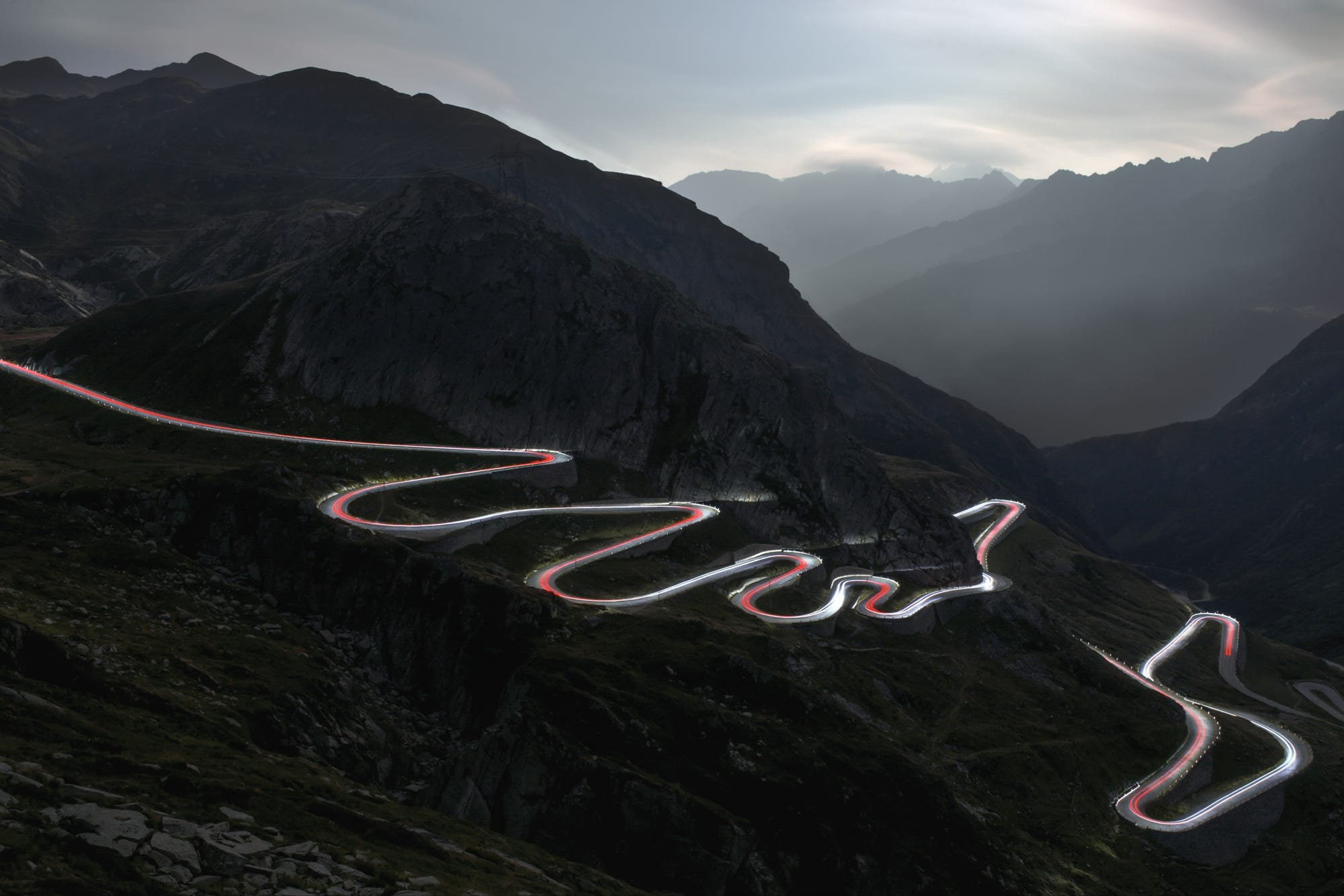 exposure, long exposure, long, mountains, games, road, px, final, Light Trails, video, fantasy, hd, trails, 2000x1333 px, x, 1080P, light, nature, Landscape, HD Wallpaper