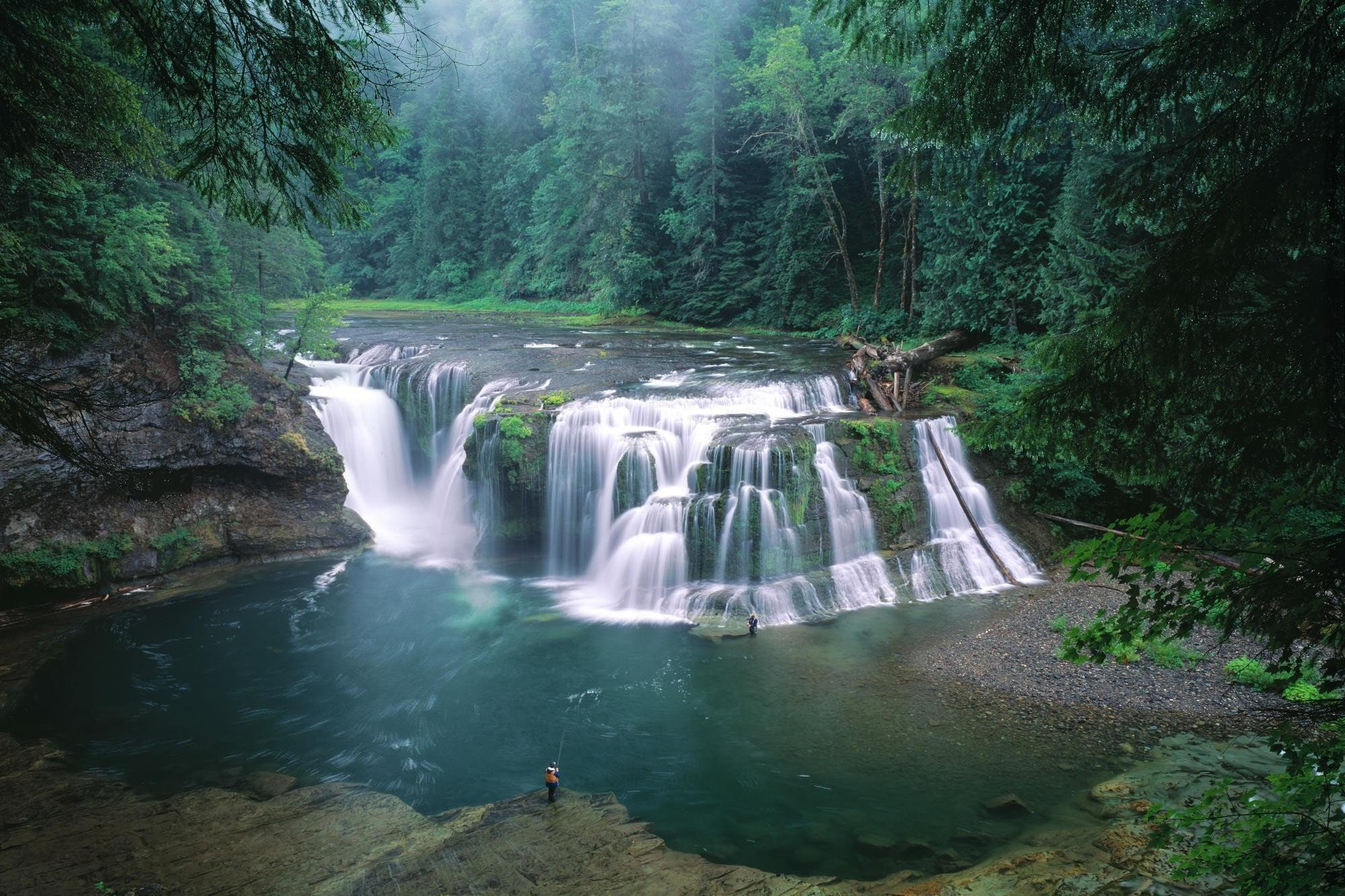 technology, 1080P, art, windows, Waterfall, 2000x1333 px, hd, px, x, HD Wallpaper