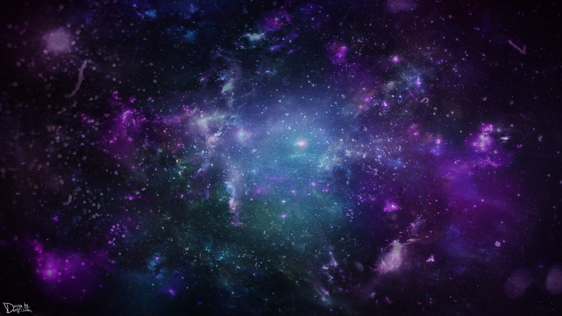 black Hole, bright, space Exploration, light - Natural Phenomenon, spiral Galaxy, purple, galaxy, Dmitriy Ushakov Design, stars, scenics - nature, astrology, HD Wallpaper