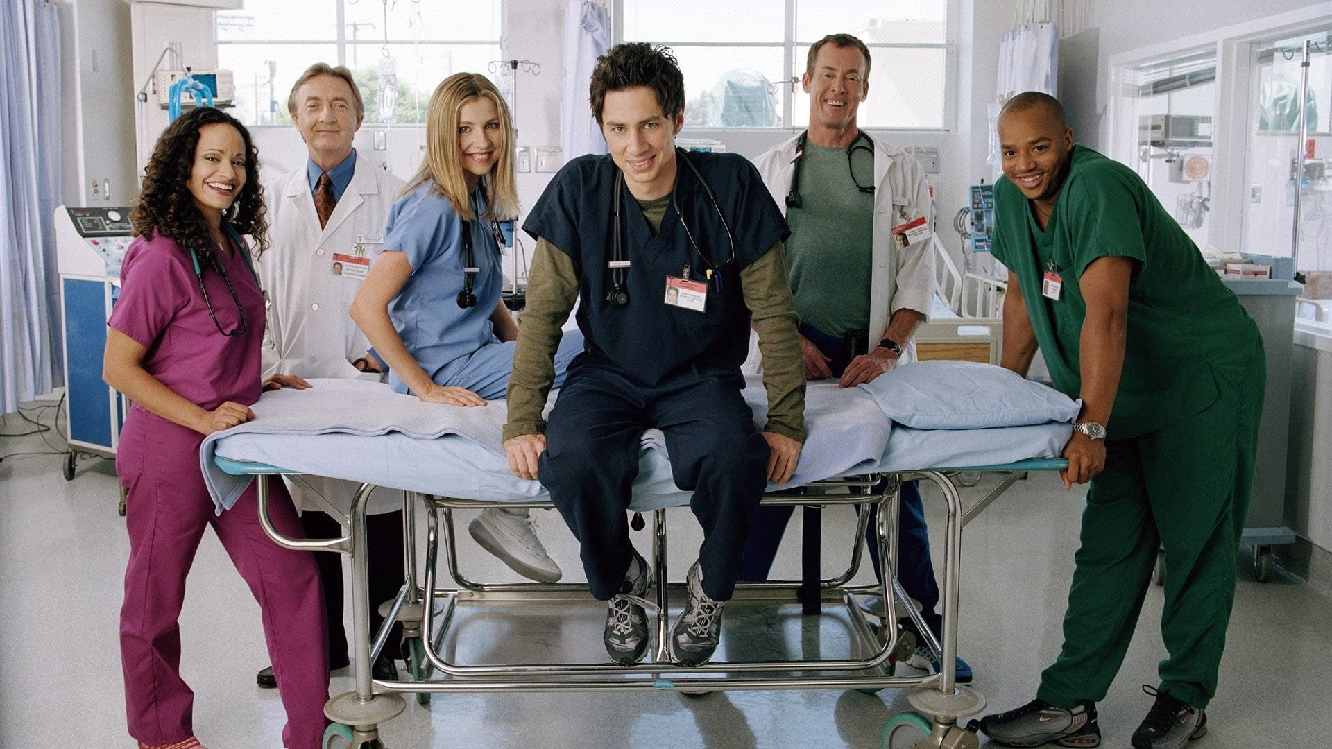 John C. Mcginley, Carla Espinosa, Donald Faison, 1080P, Judy Reyes, Scrubs, Bob Kelso, Christopher Turk, Elliot Reid, Ken Jenkins, Perry Cox, Sarah Chalke, HD Wallpaper