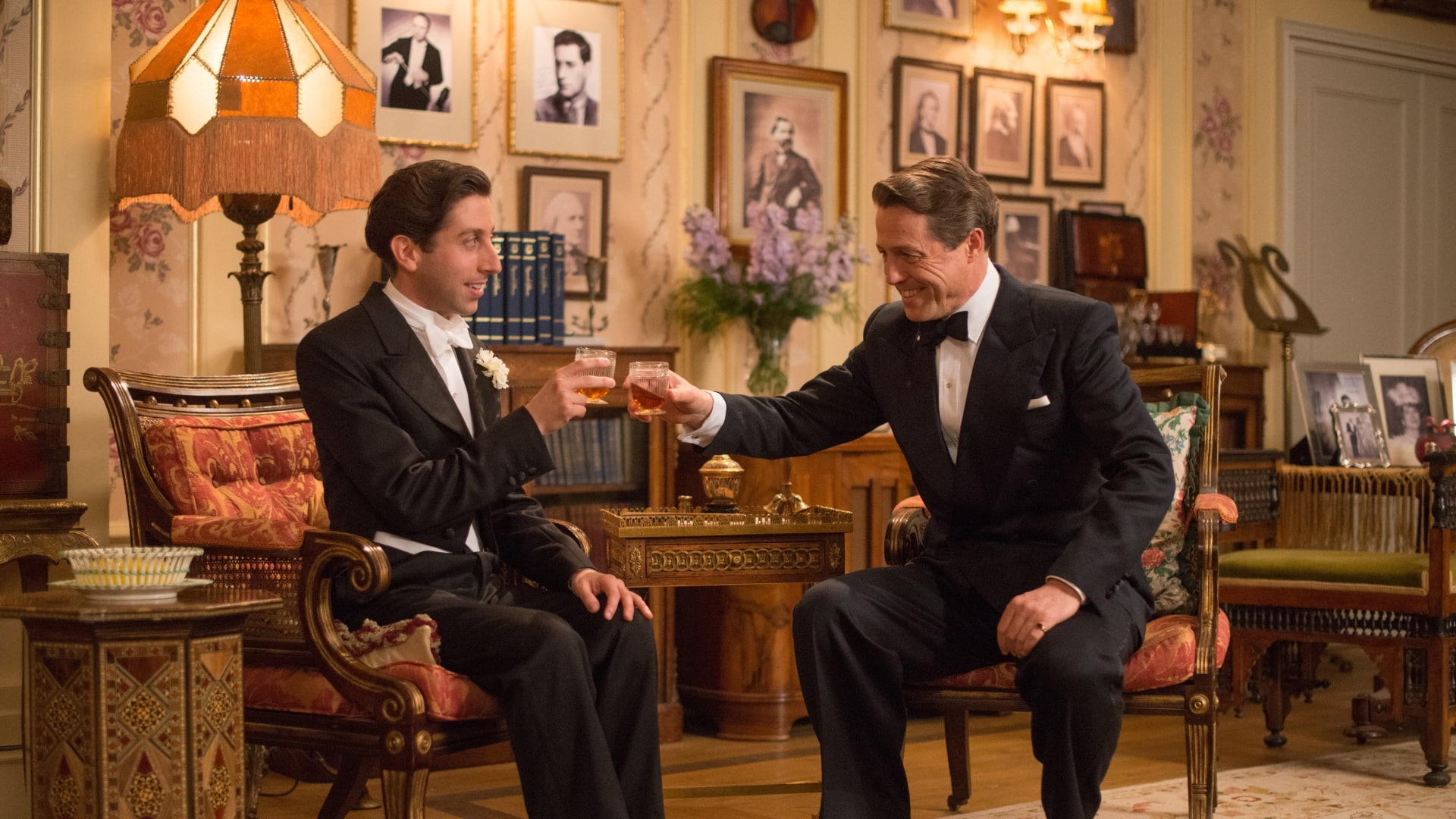 Simon Helberg, Hugh Grant, Movie, 1080P, Florence Foster Jenkins, HD Wallpaper