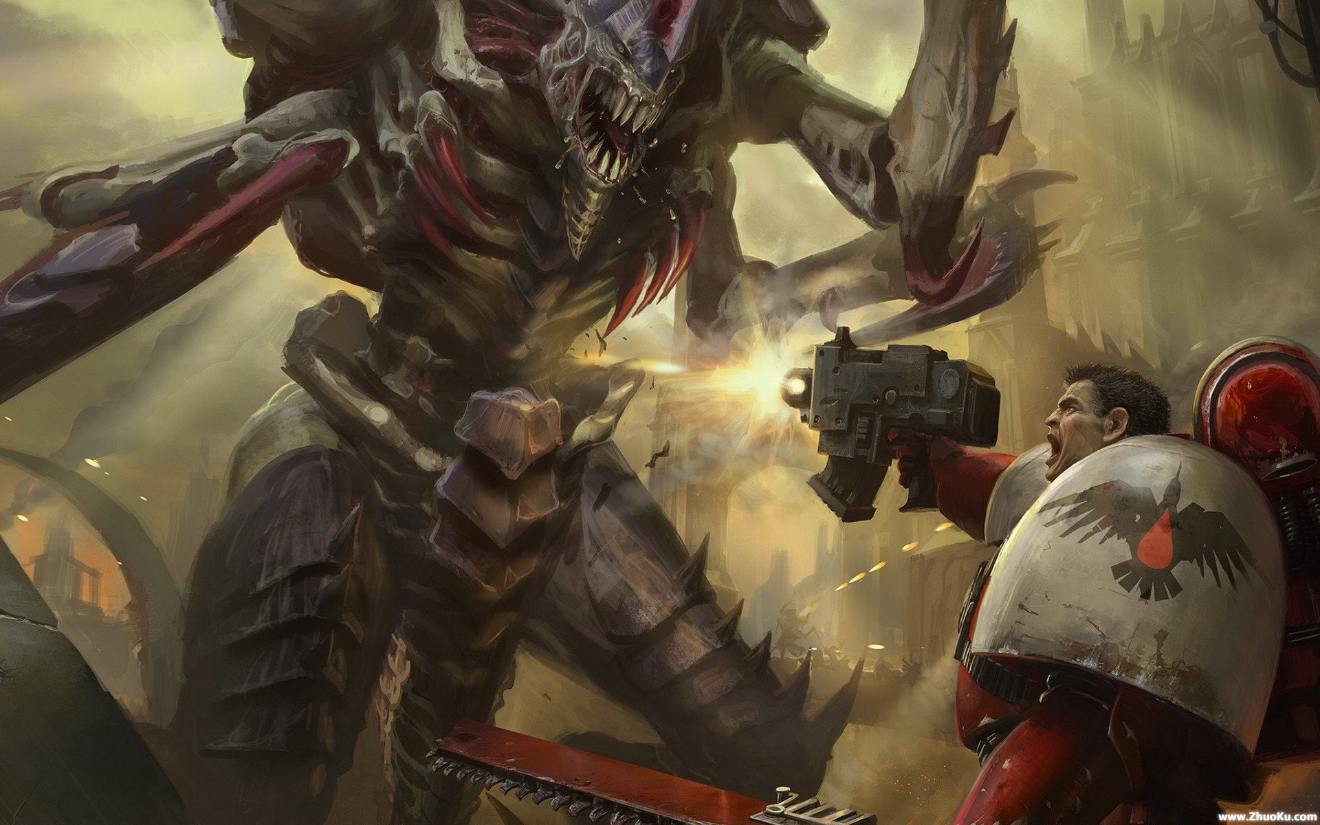 monster, video games, starcraft, drawing, hd, 1080P, HD Wallpaper