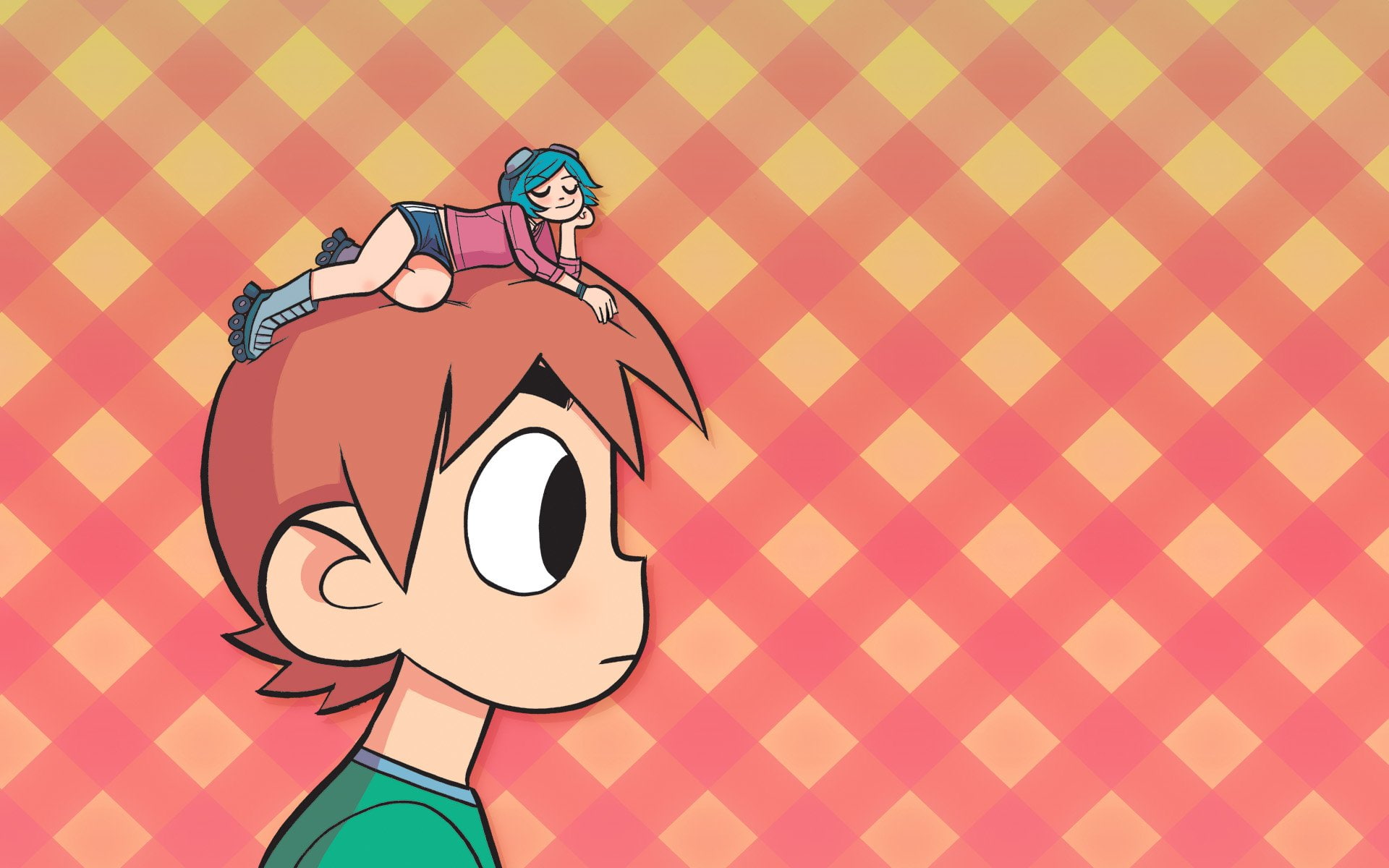 Comics, 1080P, Ramona Flowers, Scott Pilgrim, HD Wallpaper